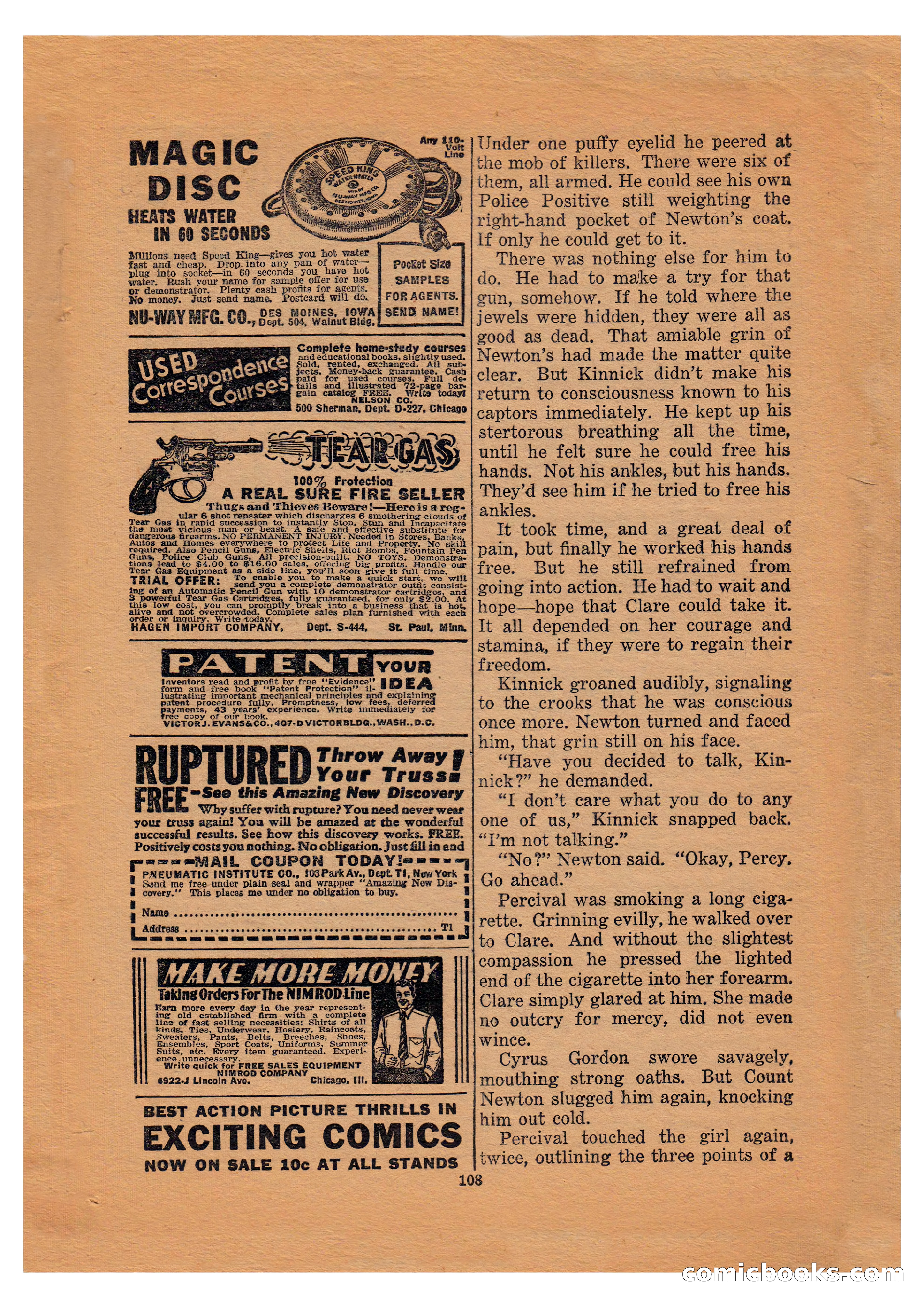 The Phantom Detective (April 1941) — page 108 of 116