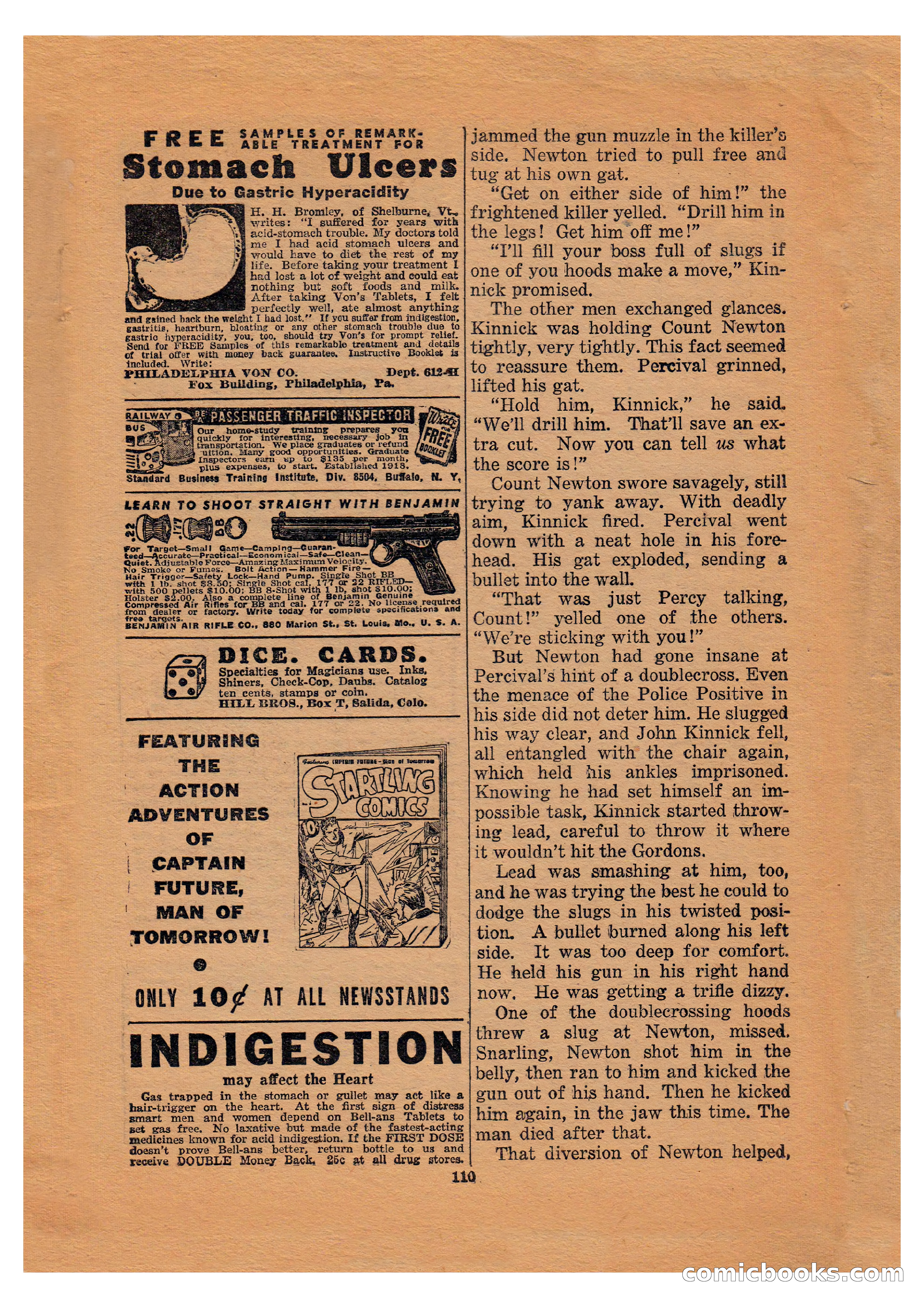 The Phantom Detective (April 1941) — page 110 of 116