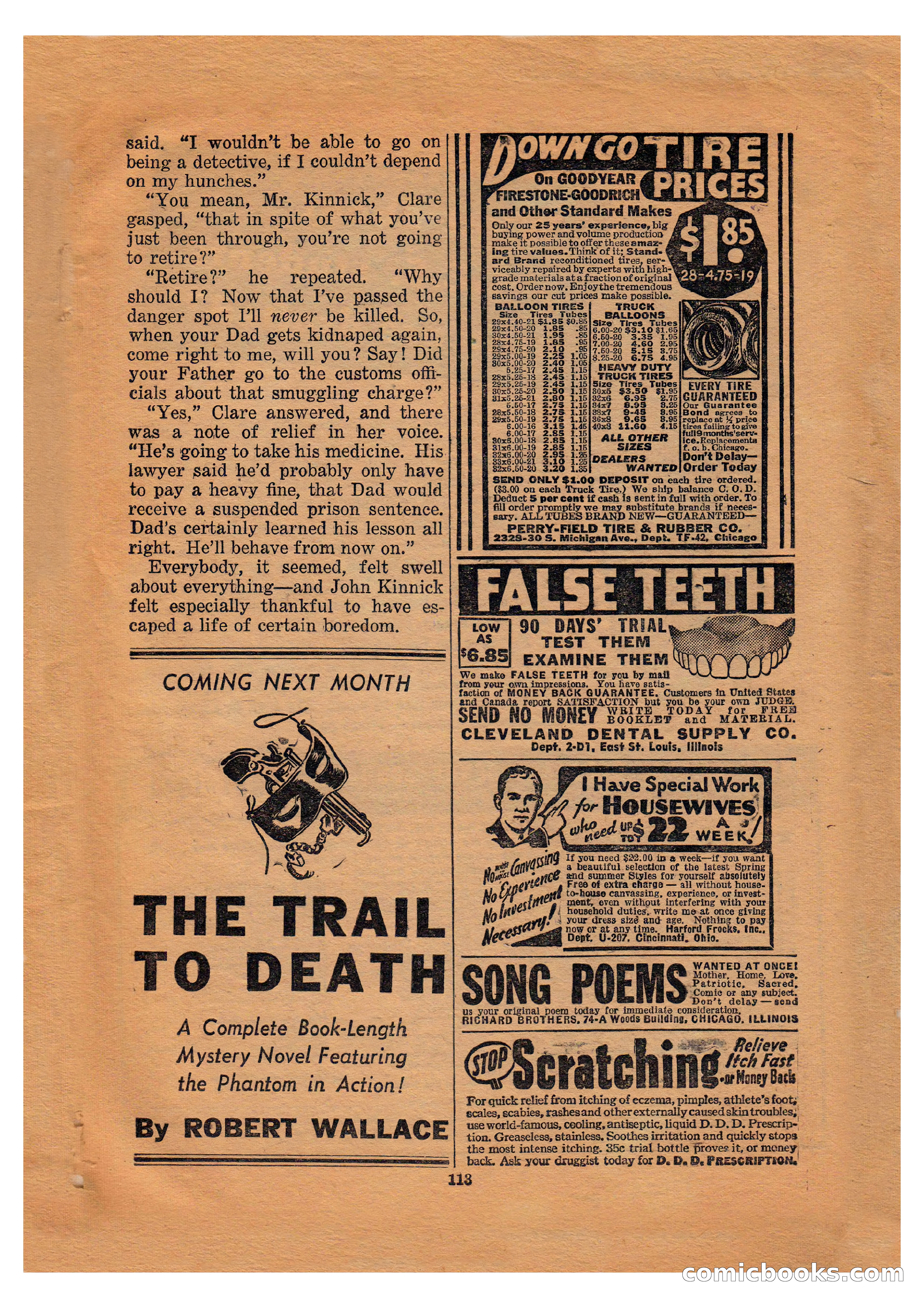 The Phantom Detective (April 1941) — page 113 of 116
