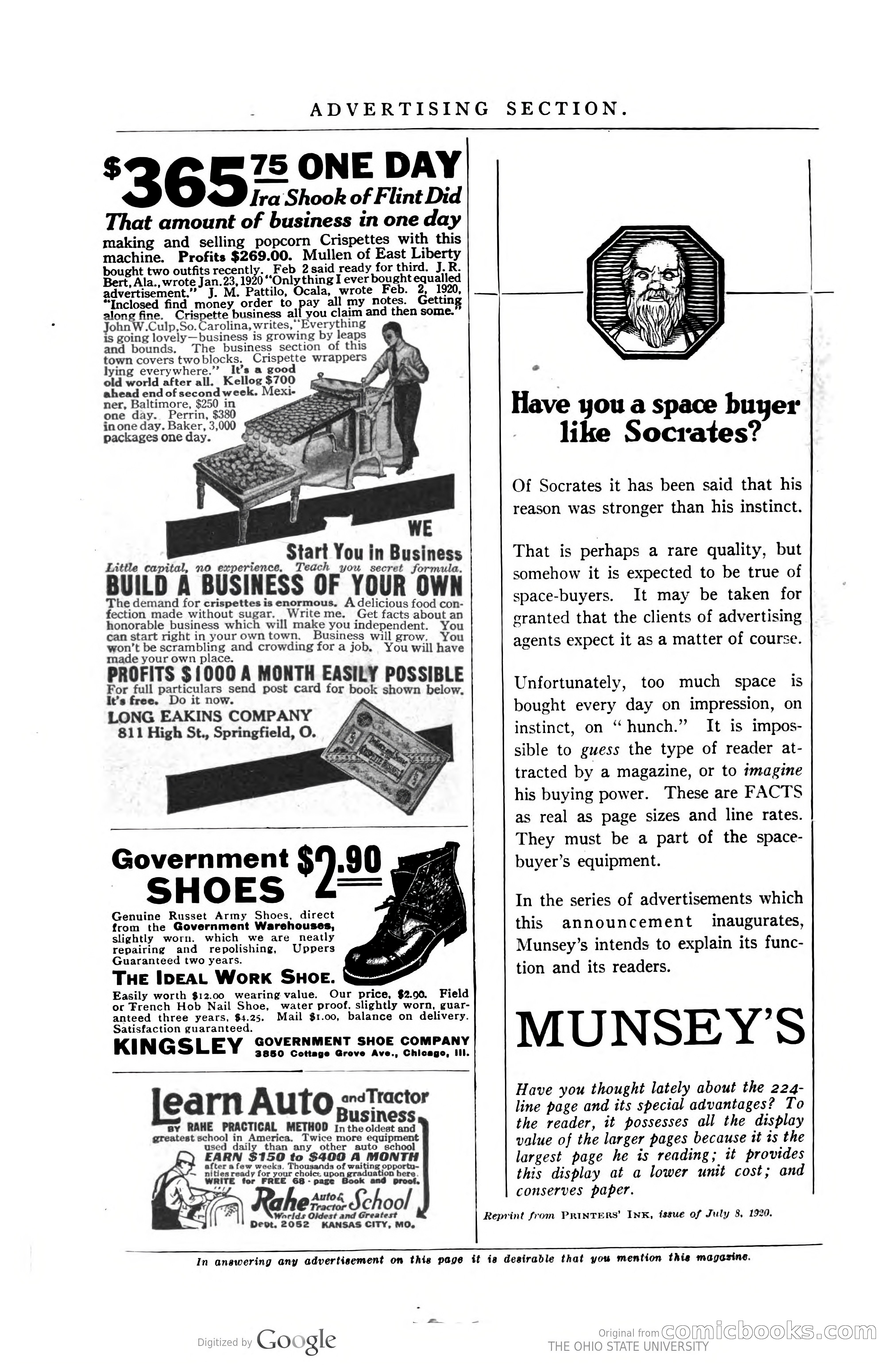 Argosy All-Story Weekly, Vol. 124, No. 3 — page 204 of 208