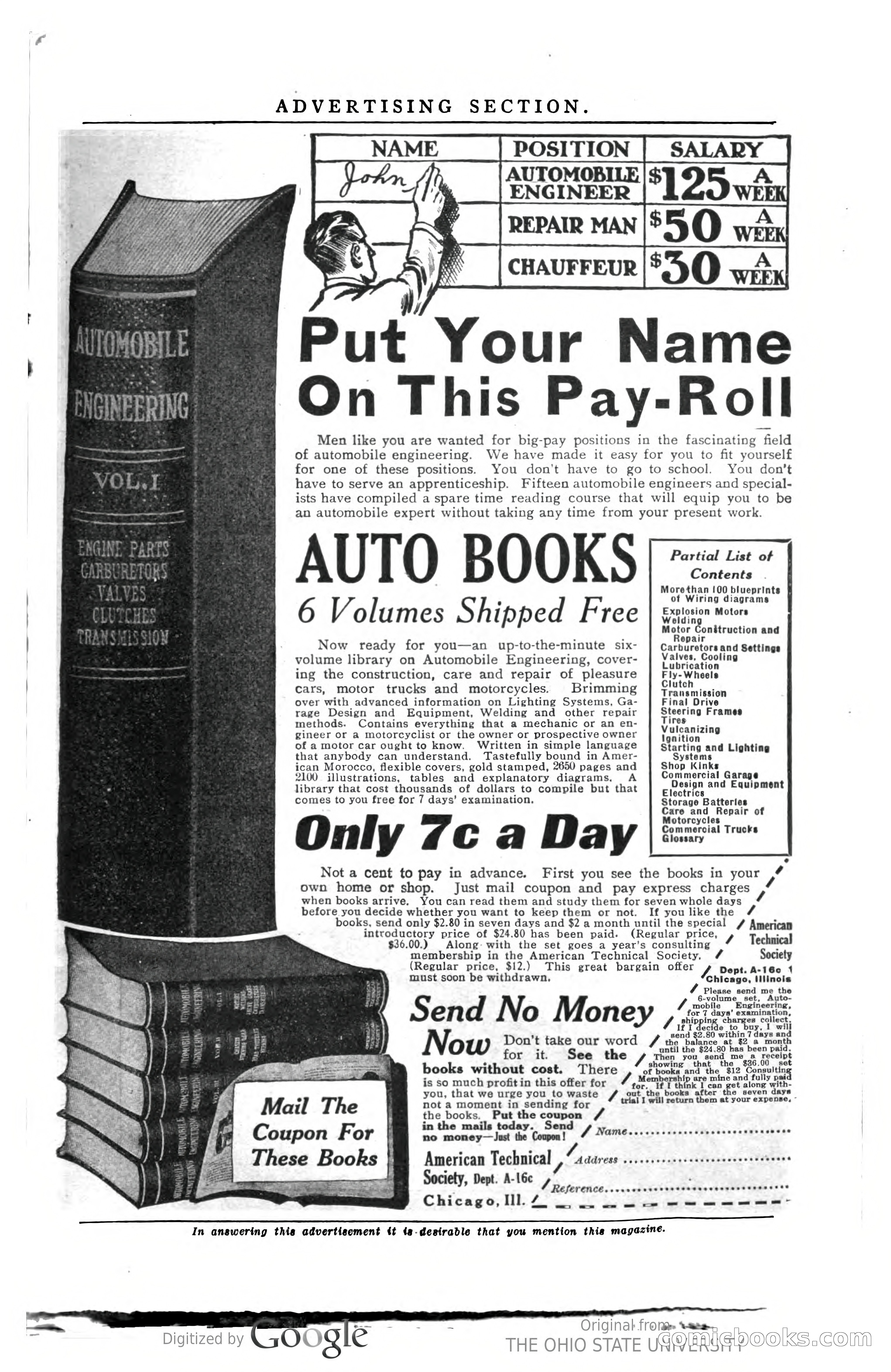 Argosy All-Story Weekly, Vol. 124, No. 4 — page 203 of 208