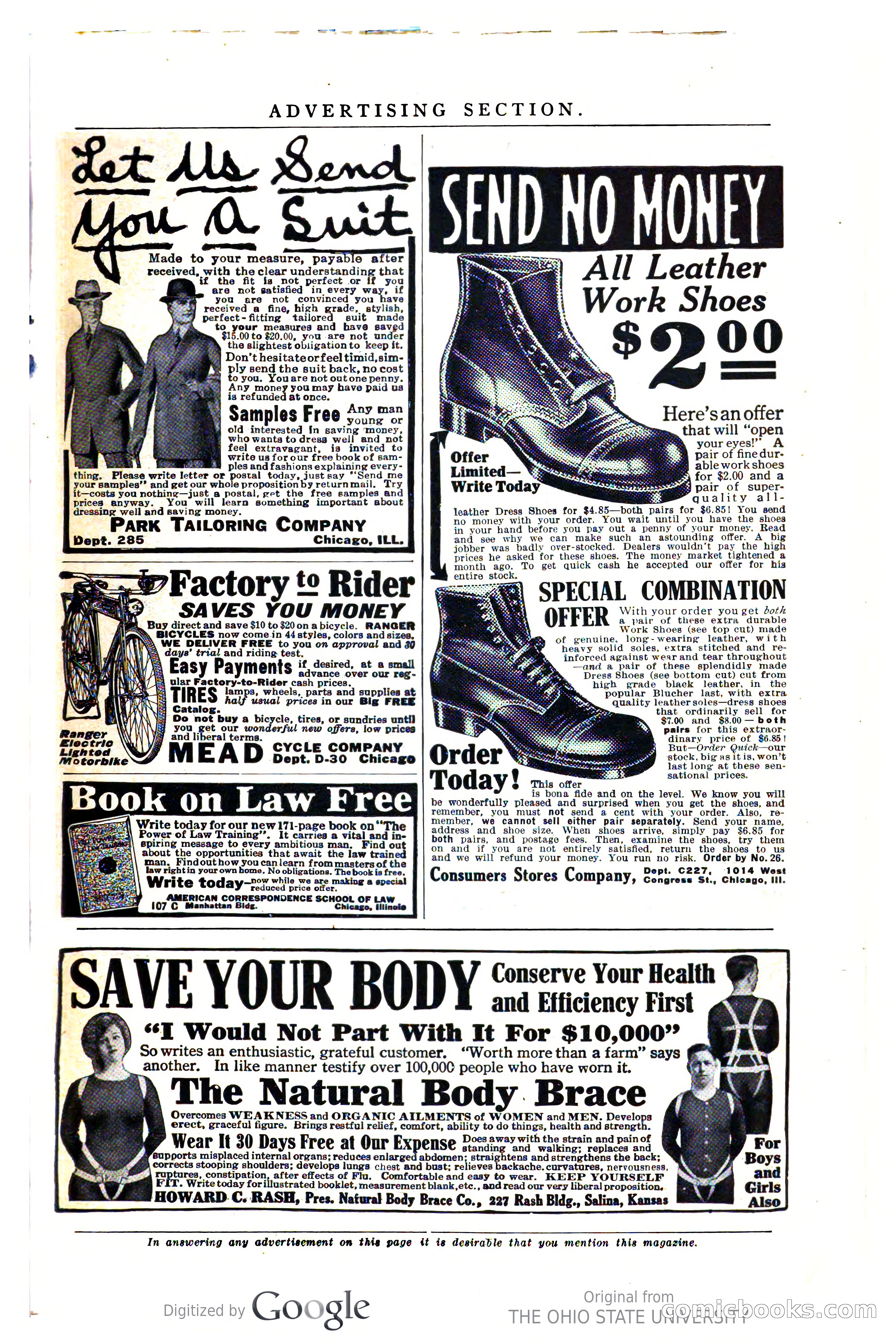 Argosy All-Story Weekly, Vol. 124, No. 4 — page 205 of 208