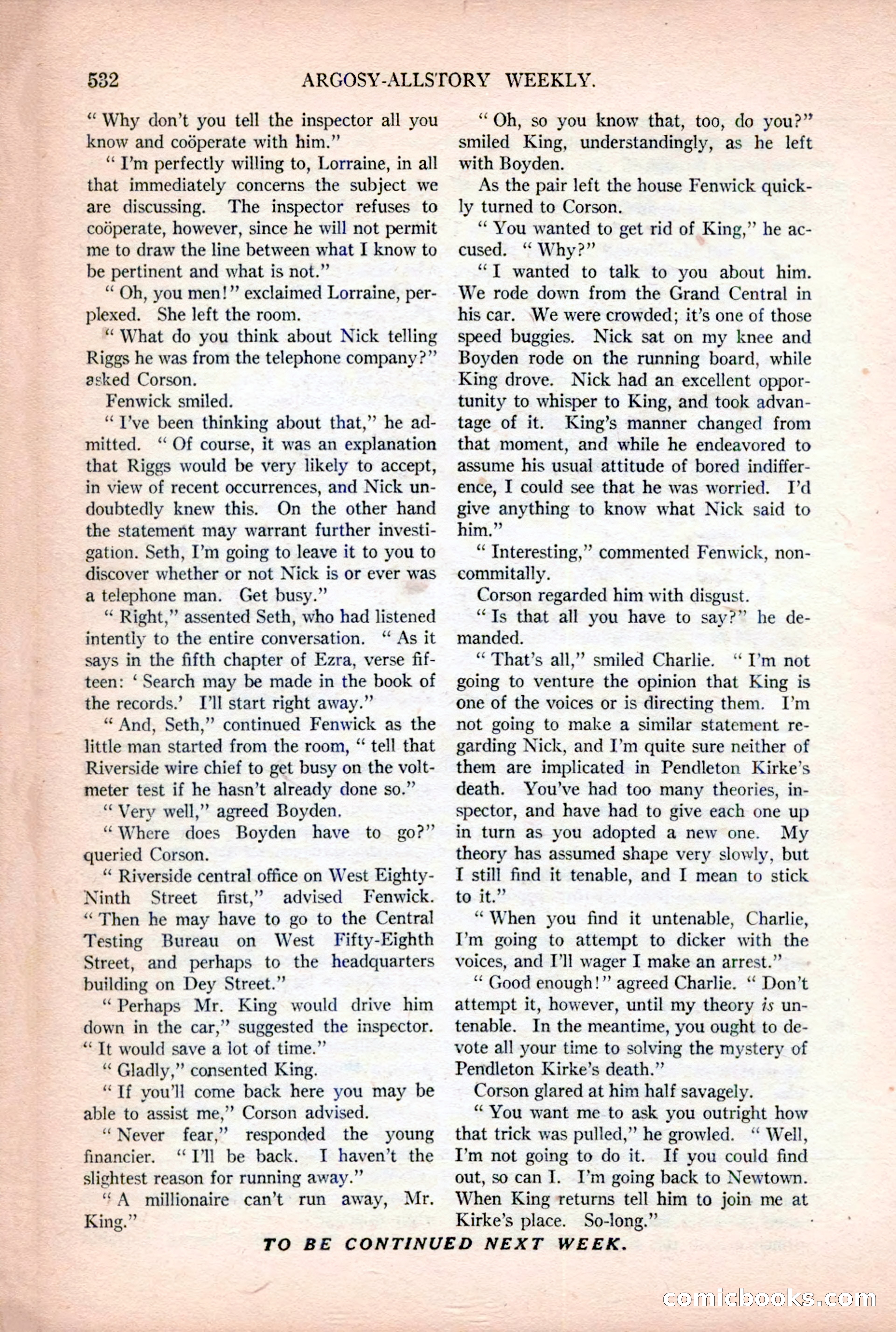 Argosy All-Story Weekly — page 62 of 176