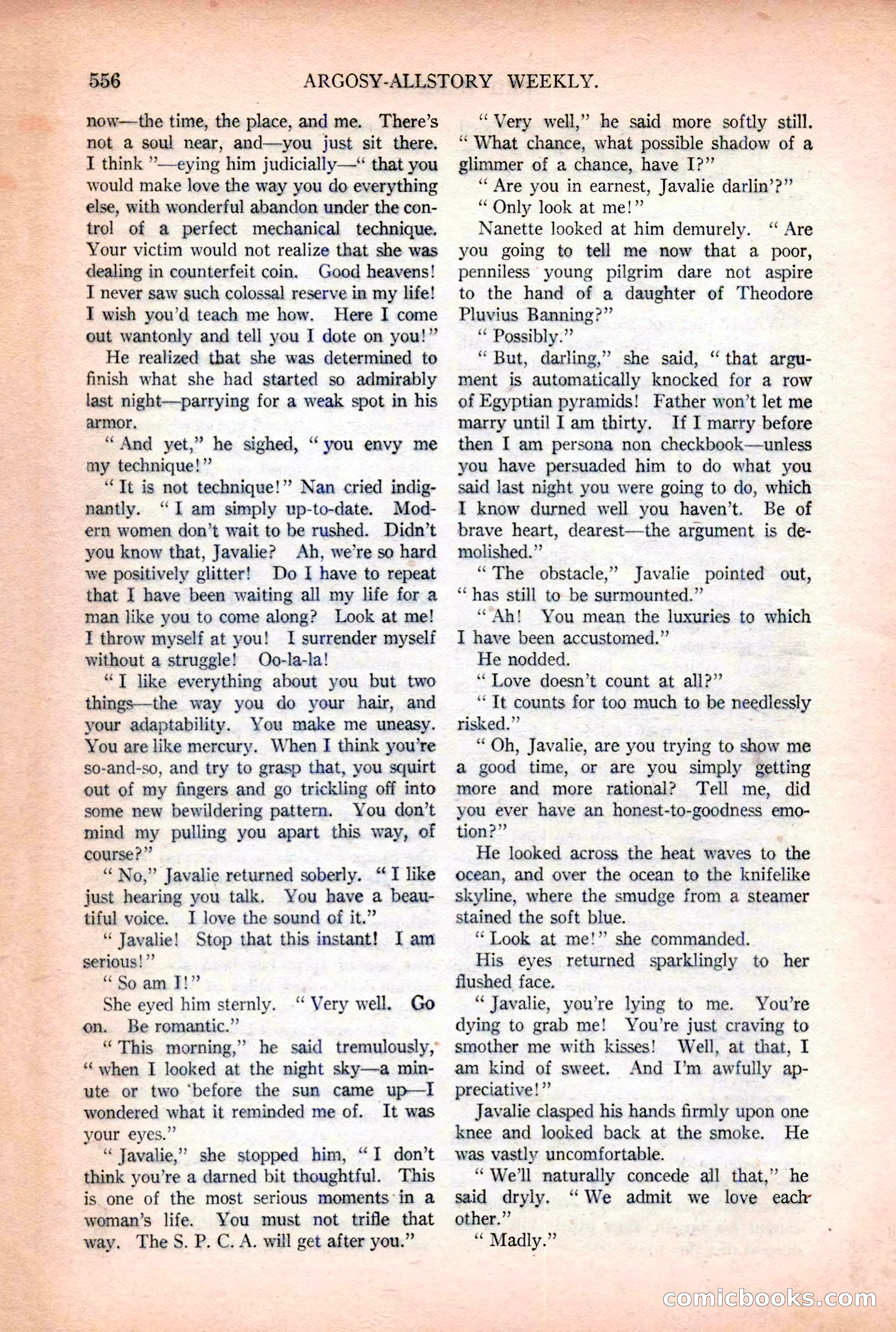 Argosy All-Story Weekly — page 86 of 176