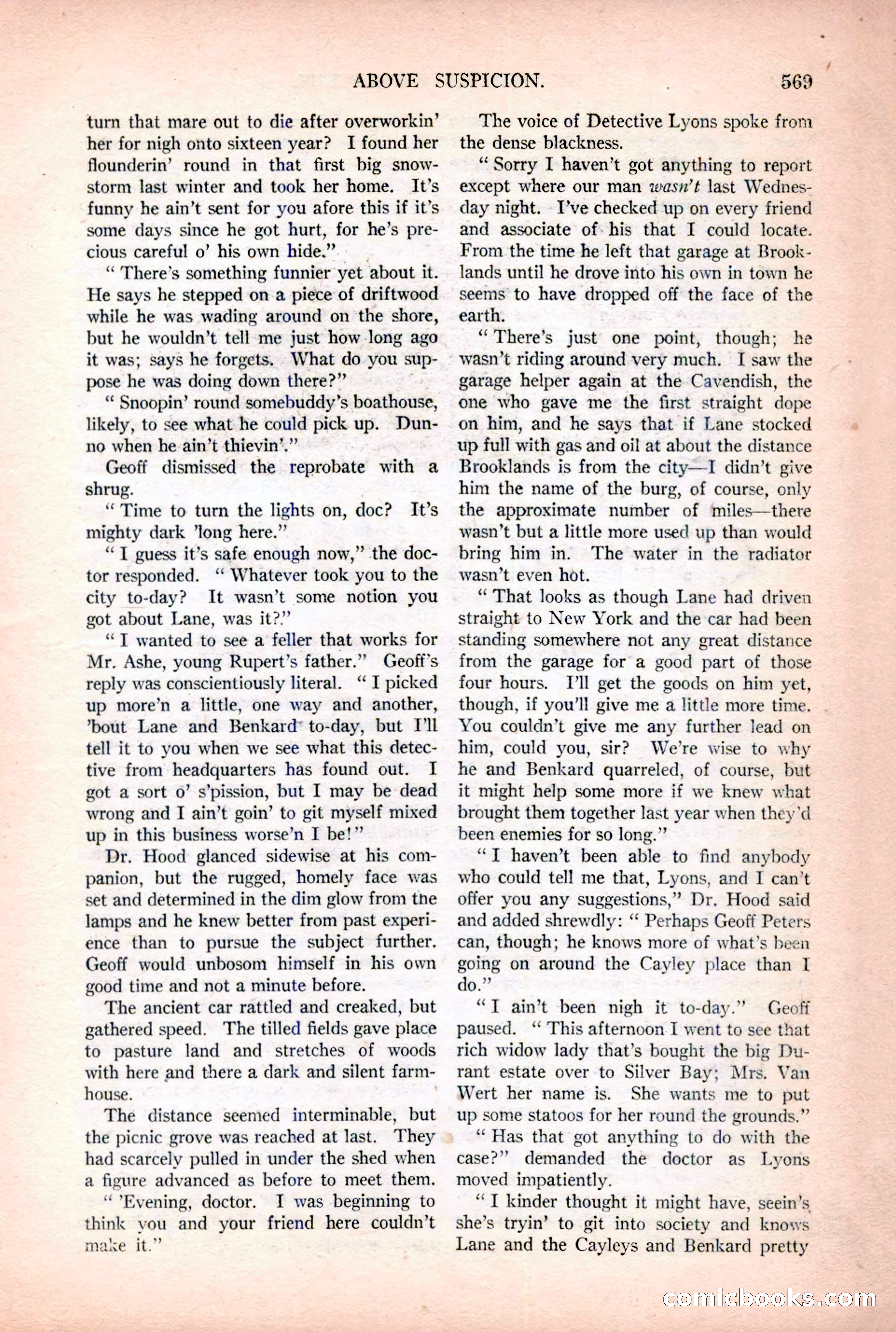 Argosy All-Story Weekly — page 99 of 176