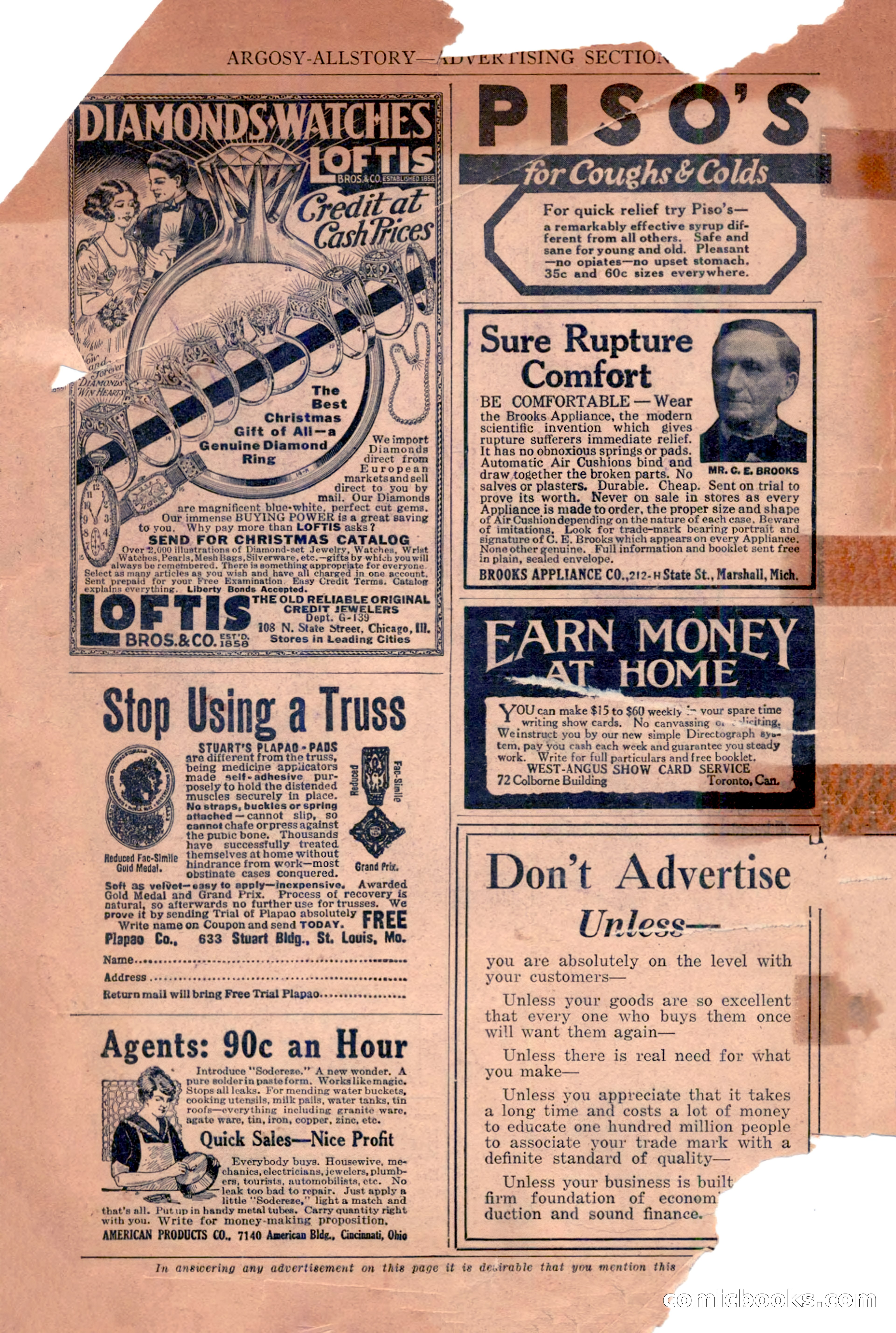 Argosy All-Story Weekly — page 172 of 176