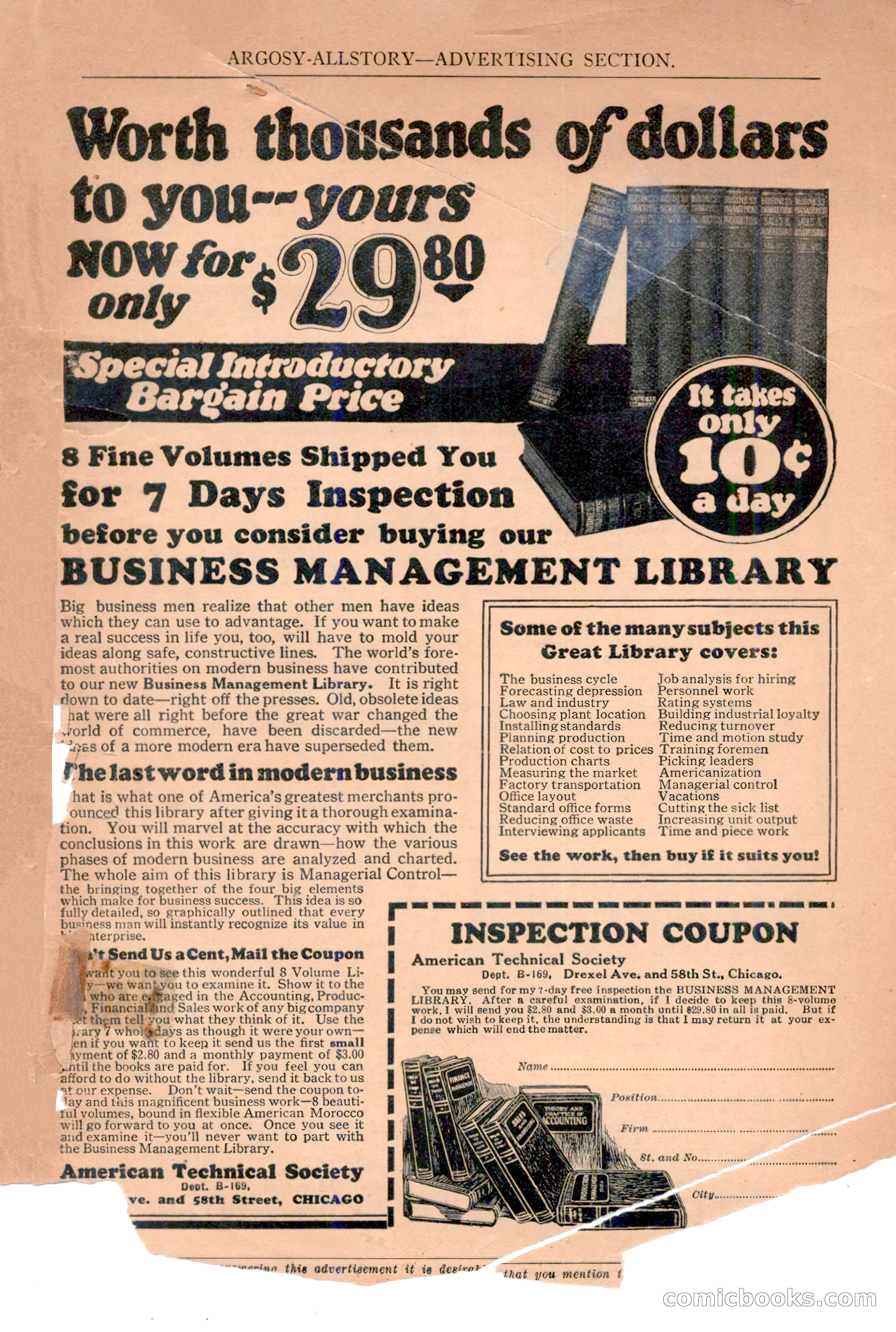Argosy All-Story Weekly — page 173 of 176