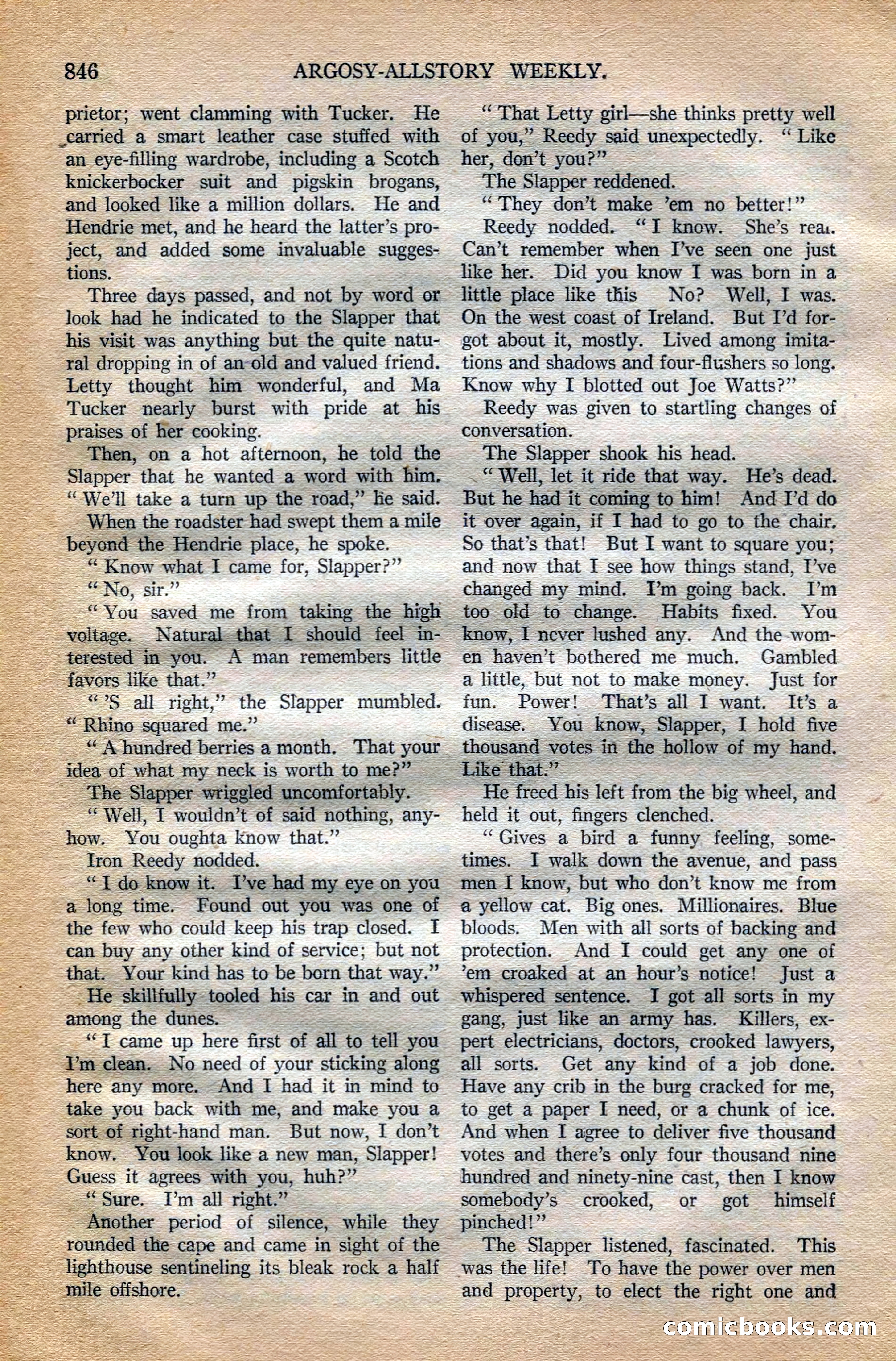 Argosy All-Story Weekly — page 64 of 196