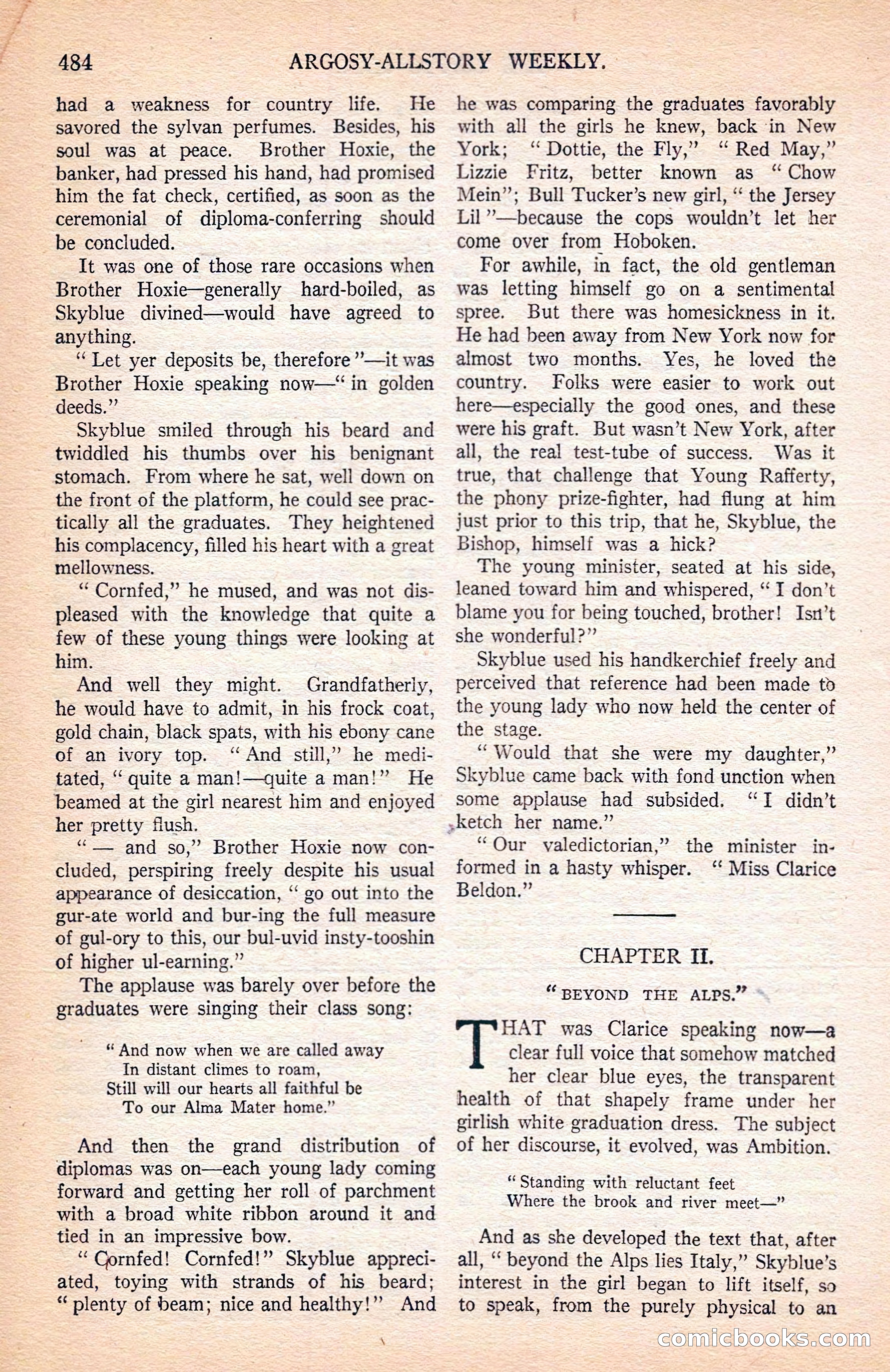 Argosy All-Story Weekly — page 6 of 164