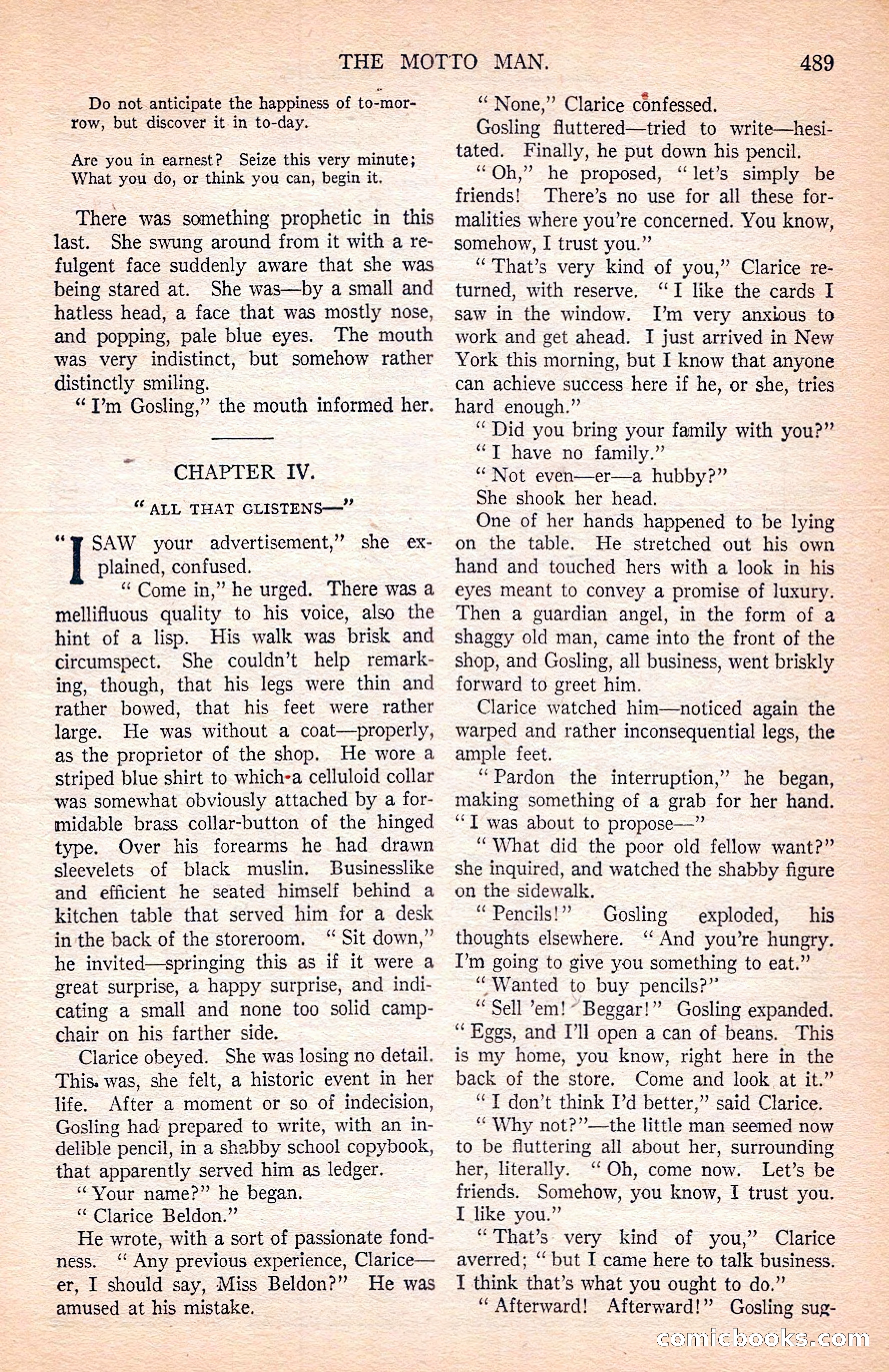Argosy All-Story Weekly — page 11 of 164