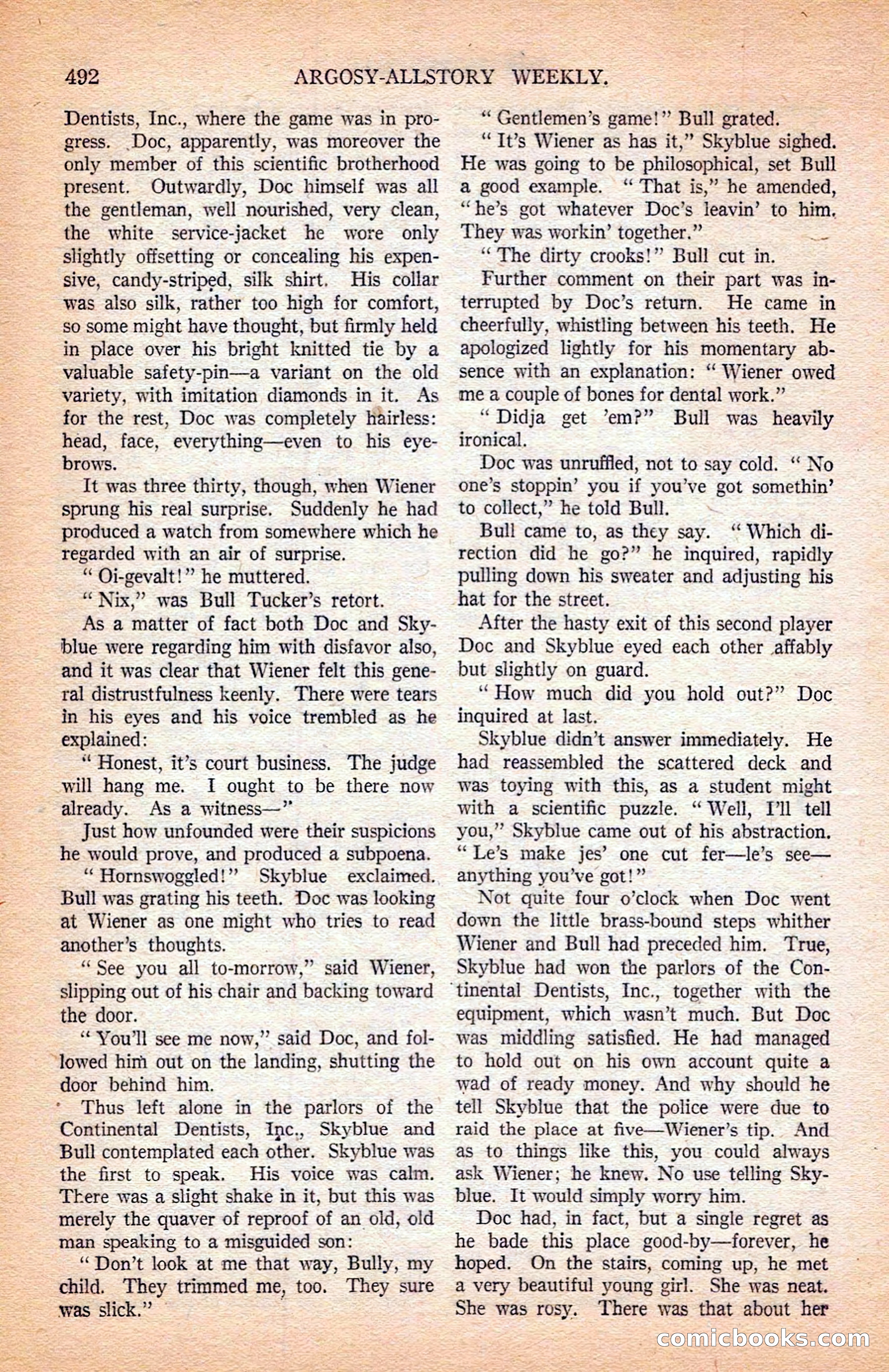 Argosy All-Story Weekly — page 14 of 164