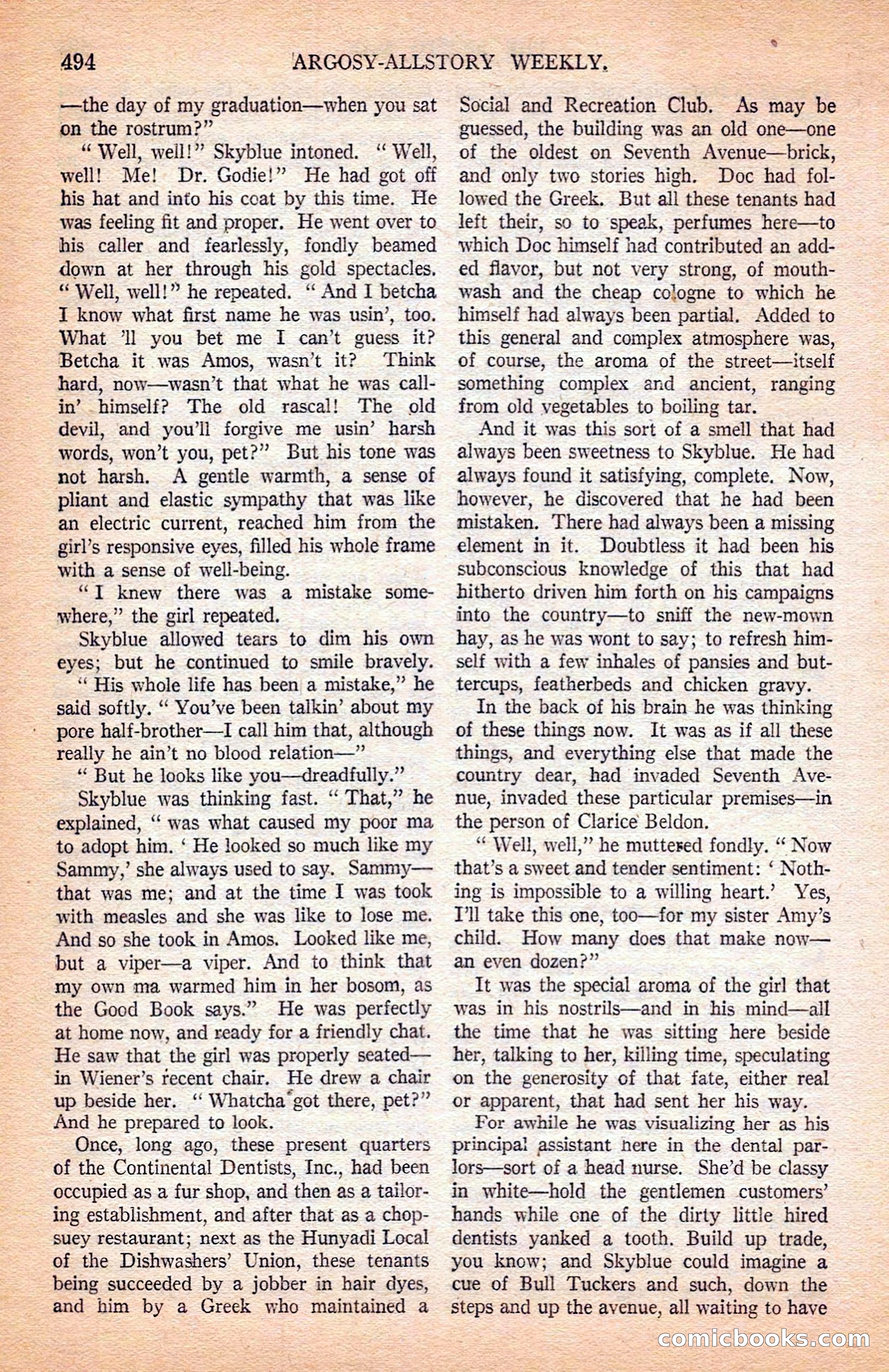 Argosy All-Story Weekly — page 16 of 164
