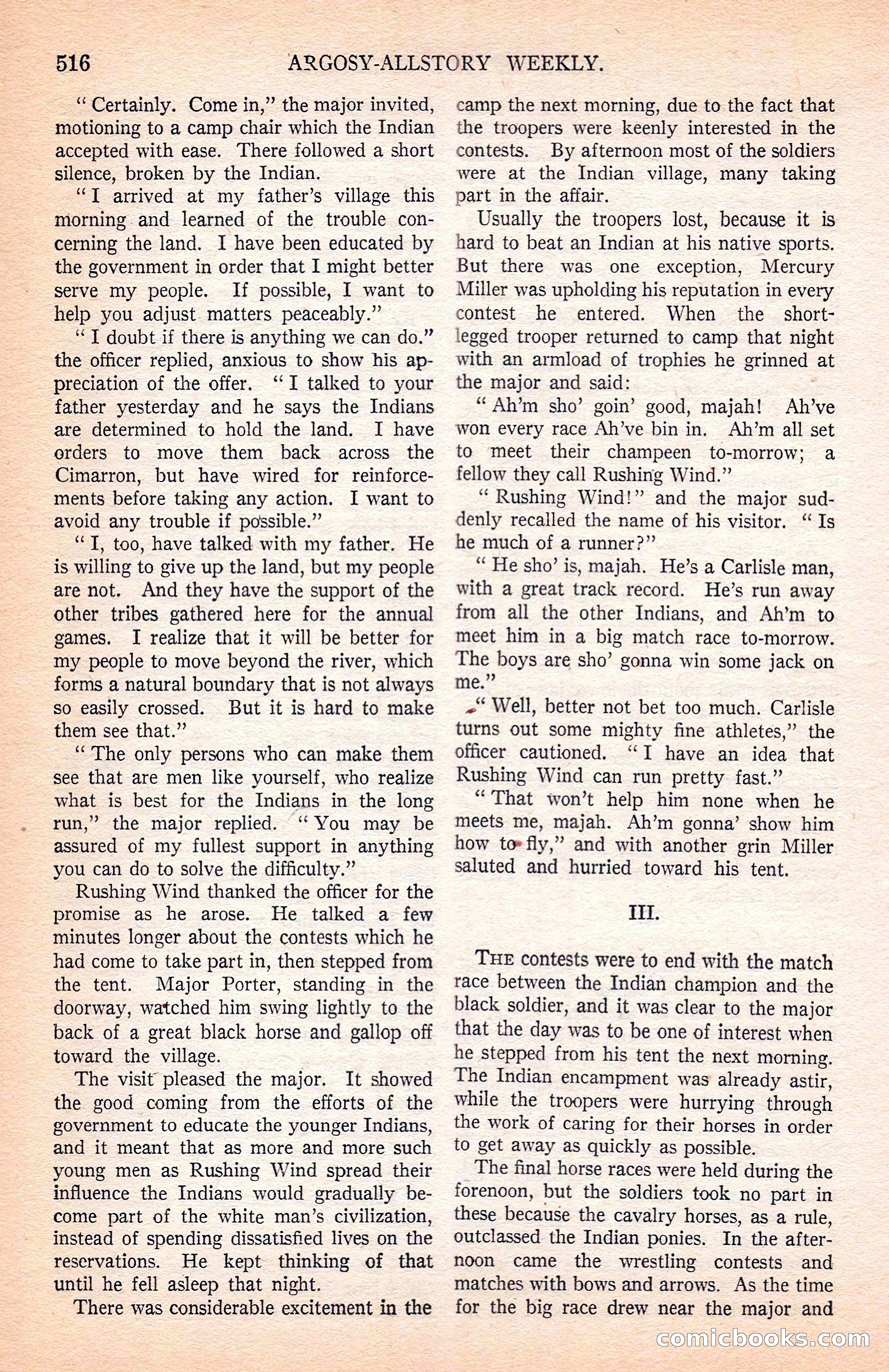 Argosy All-Story Weekly — page 38 of 164