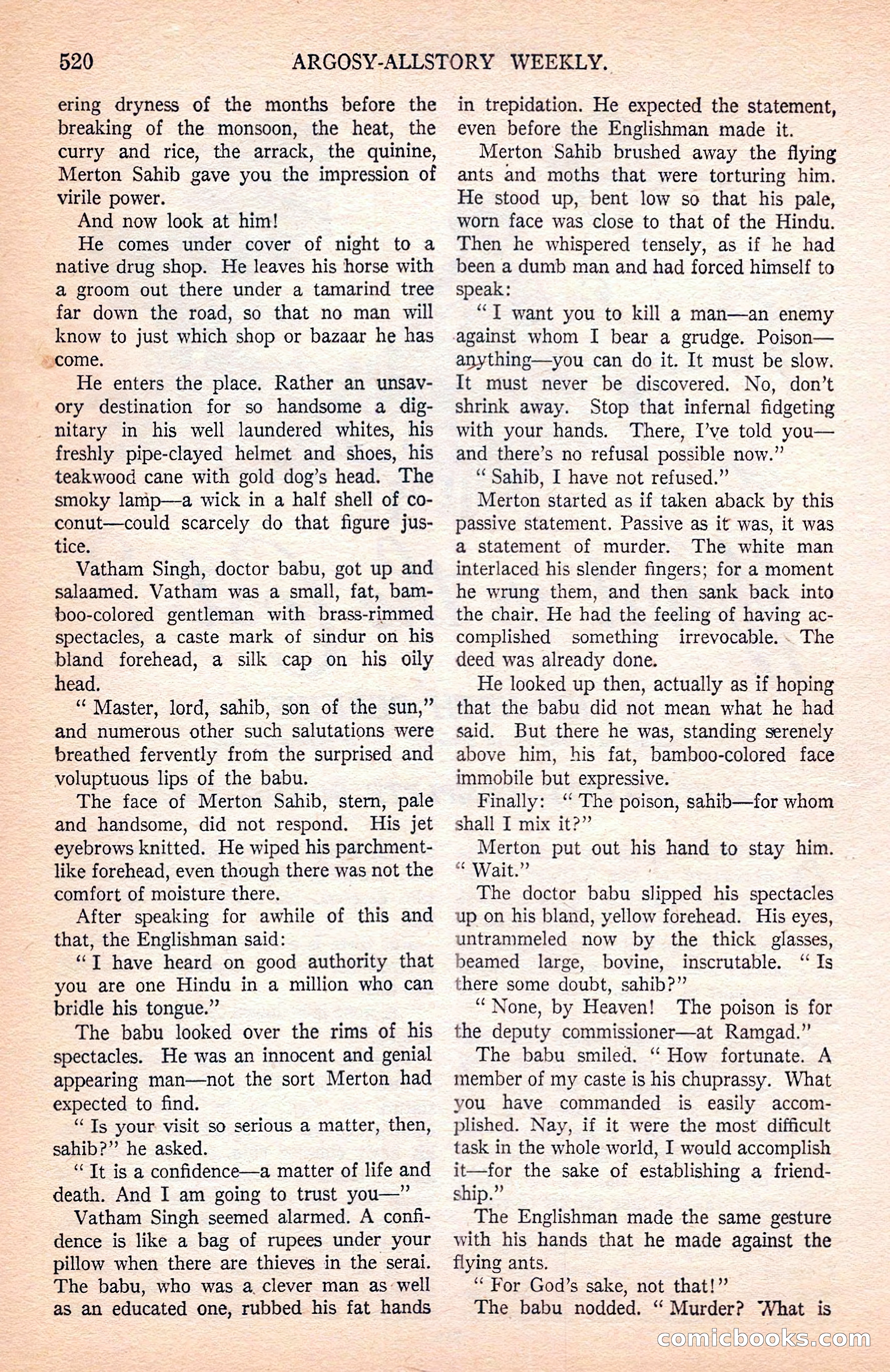 Argosy All-Story Weekly — page 42 of 164