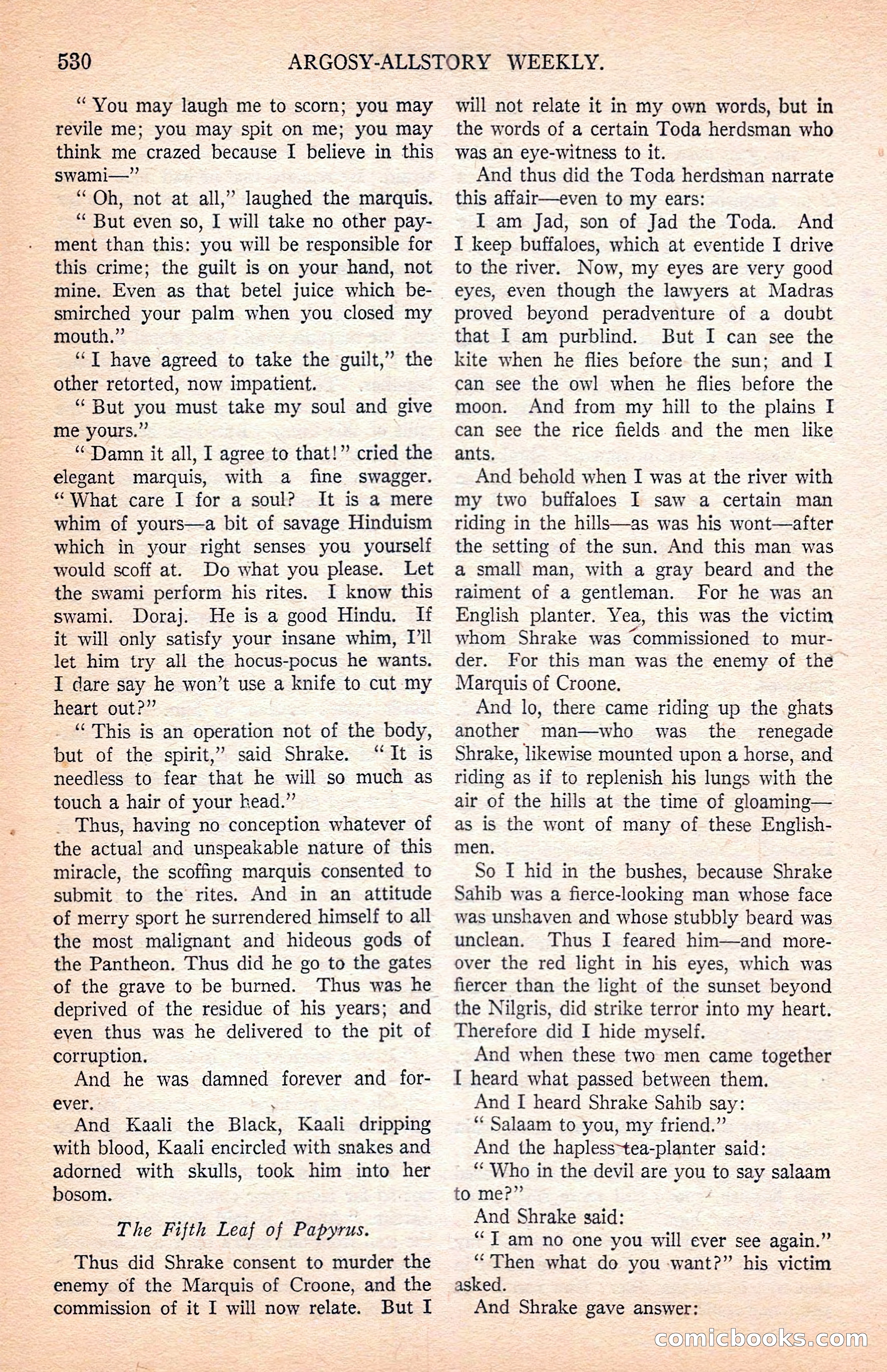 Argosy All-Story Weekly — page 52 of 164