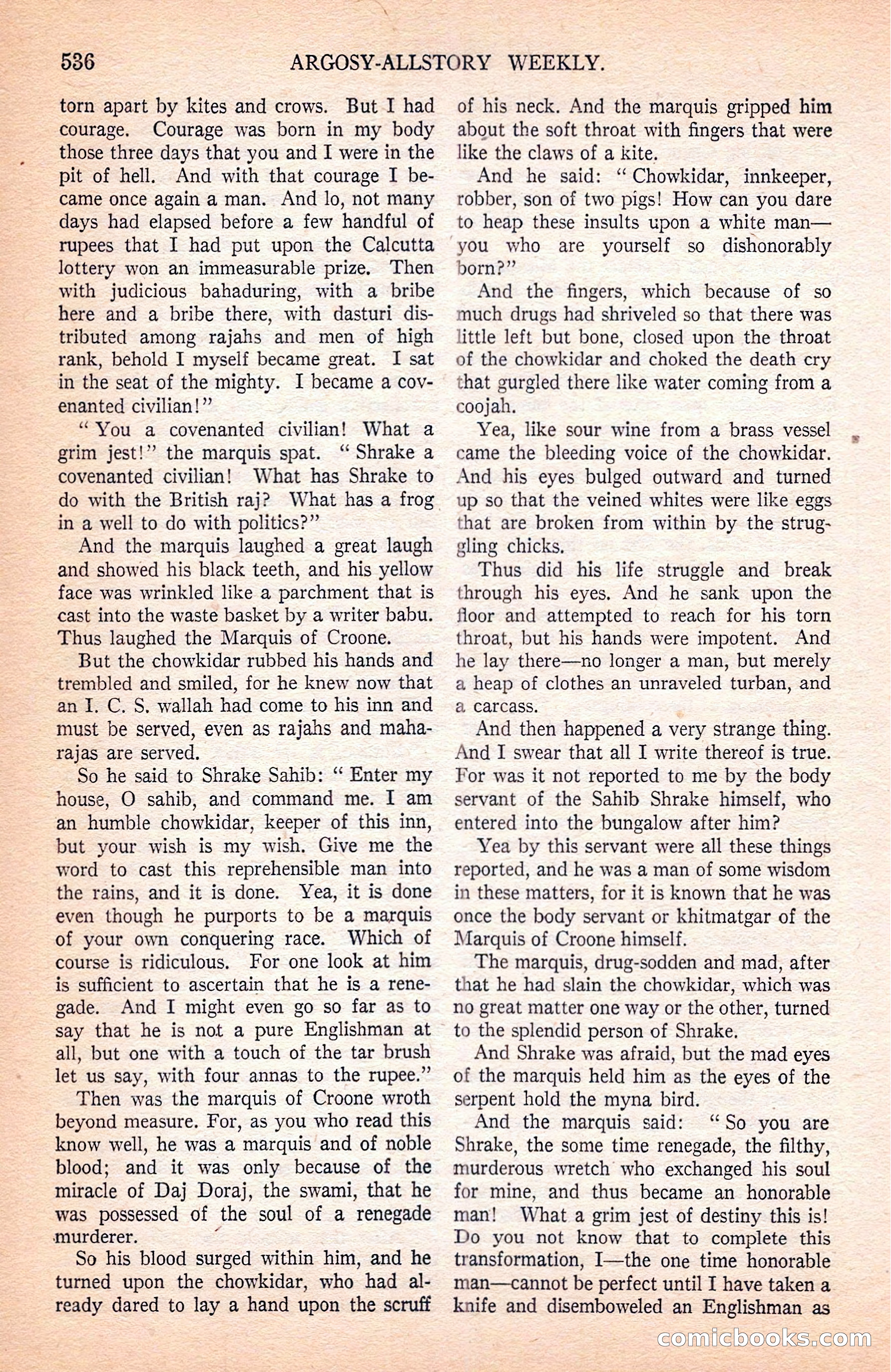 Argosy All-Story Weekly — page 58 of 164
