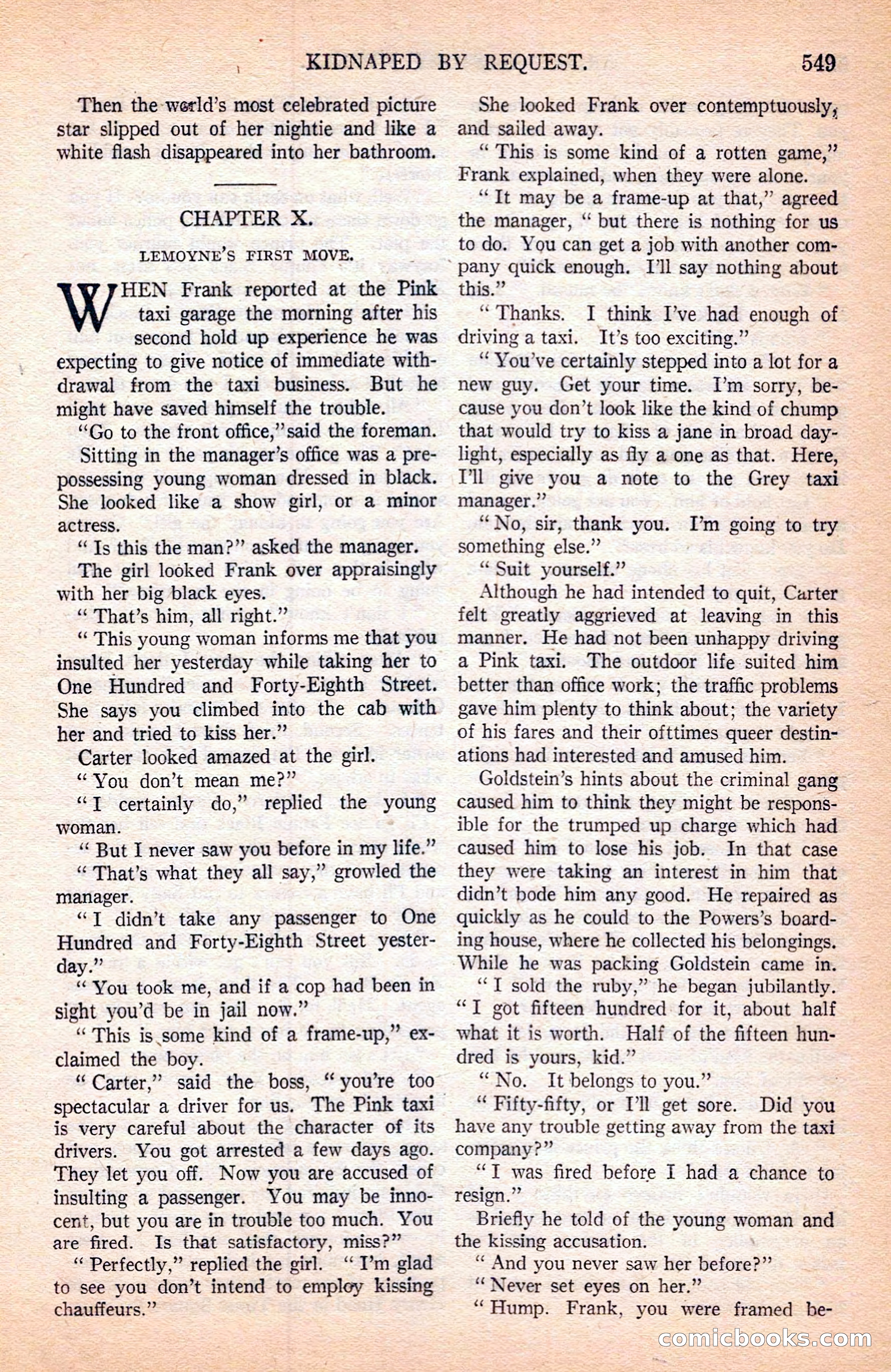 Argosy All-Story Weekly — page 71 of 164