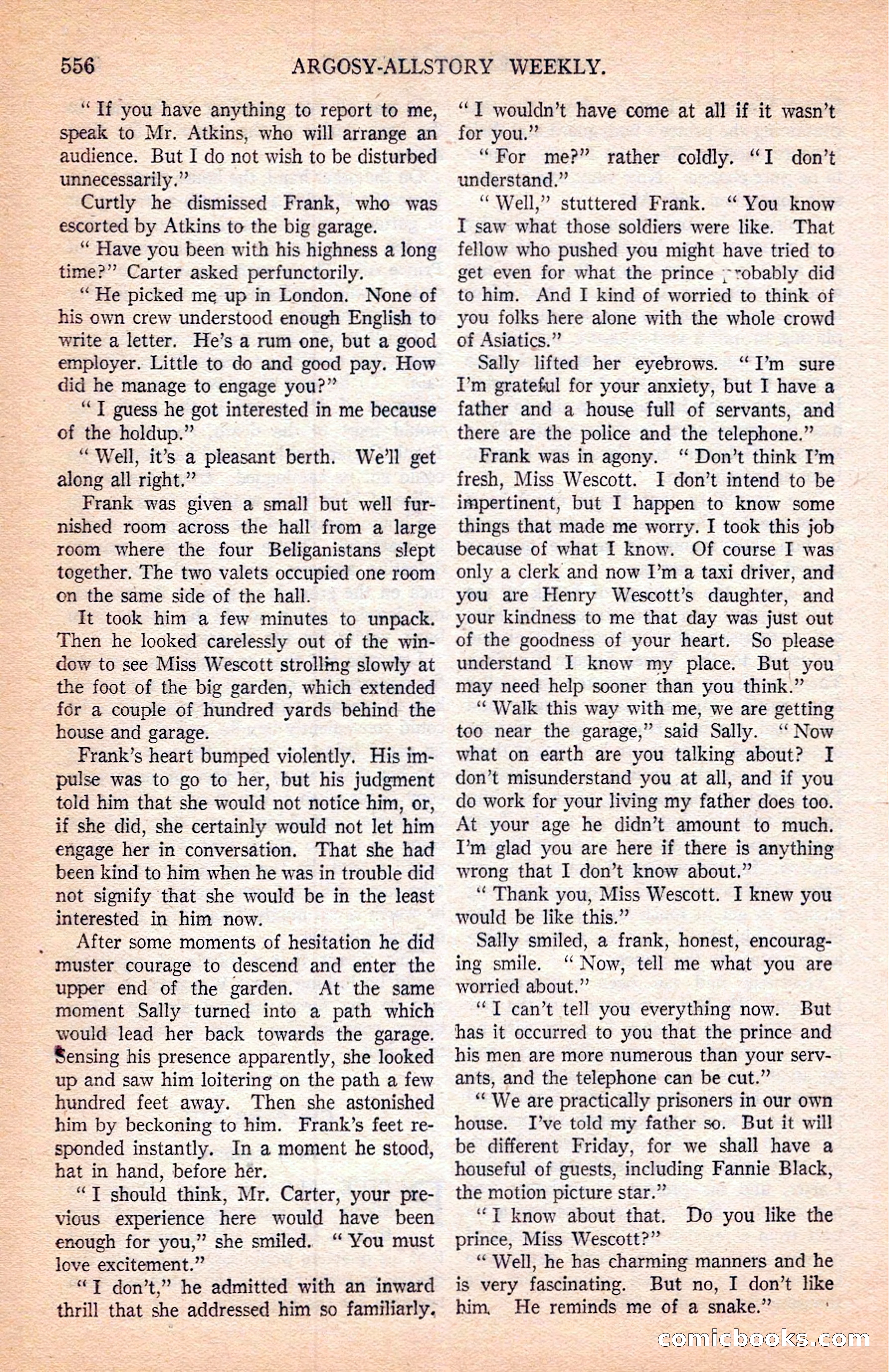 Argosy All-Story Weekly — page 78 of 164