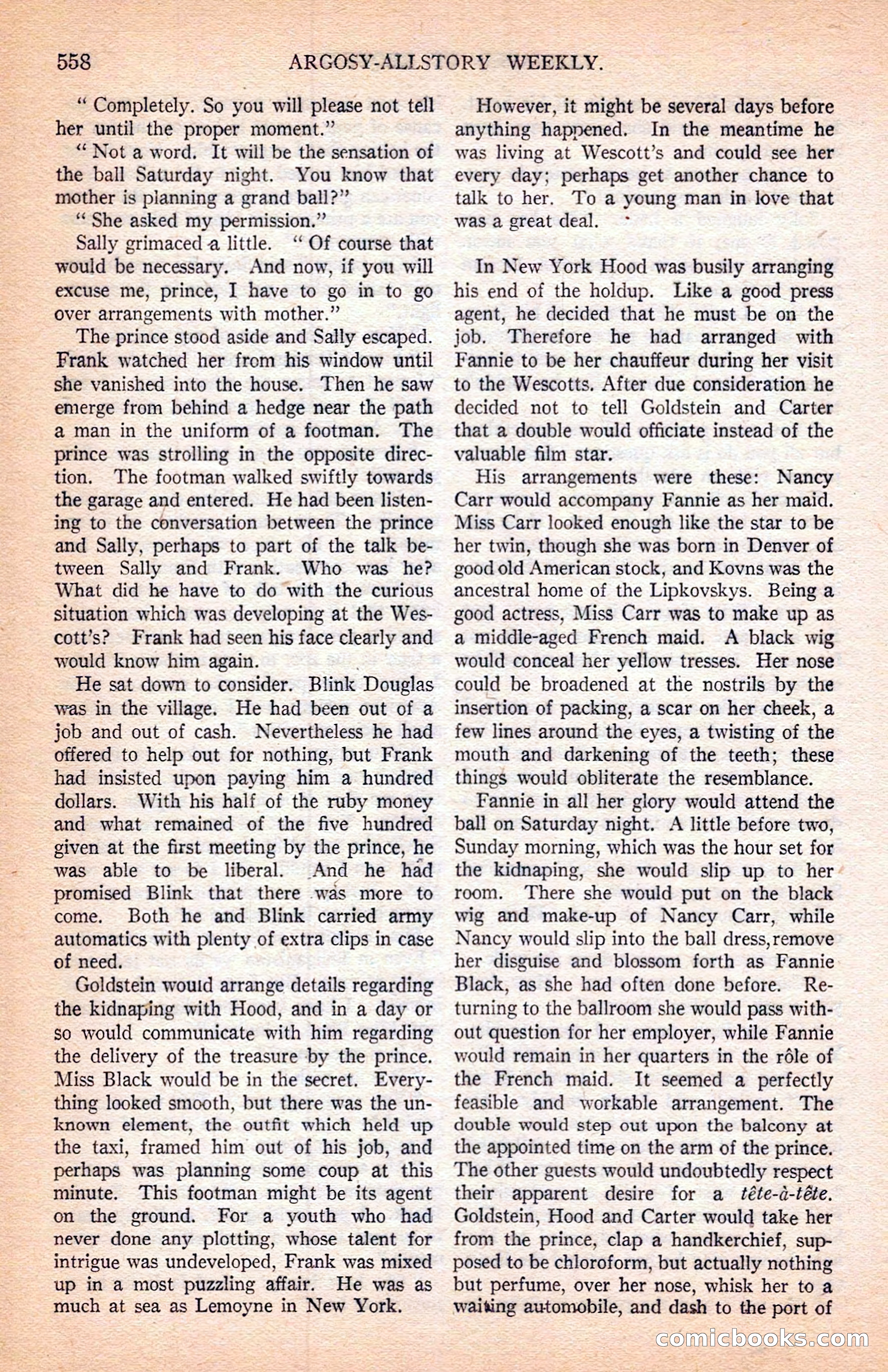 Argosy All-Story Weekly — page 80 of 164