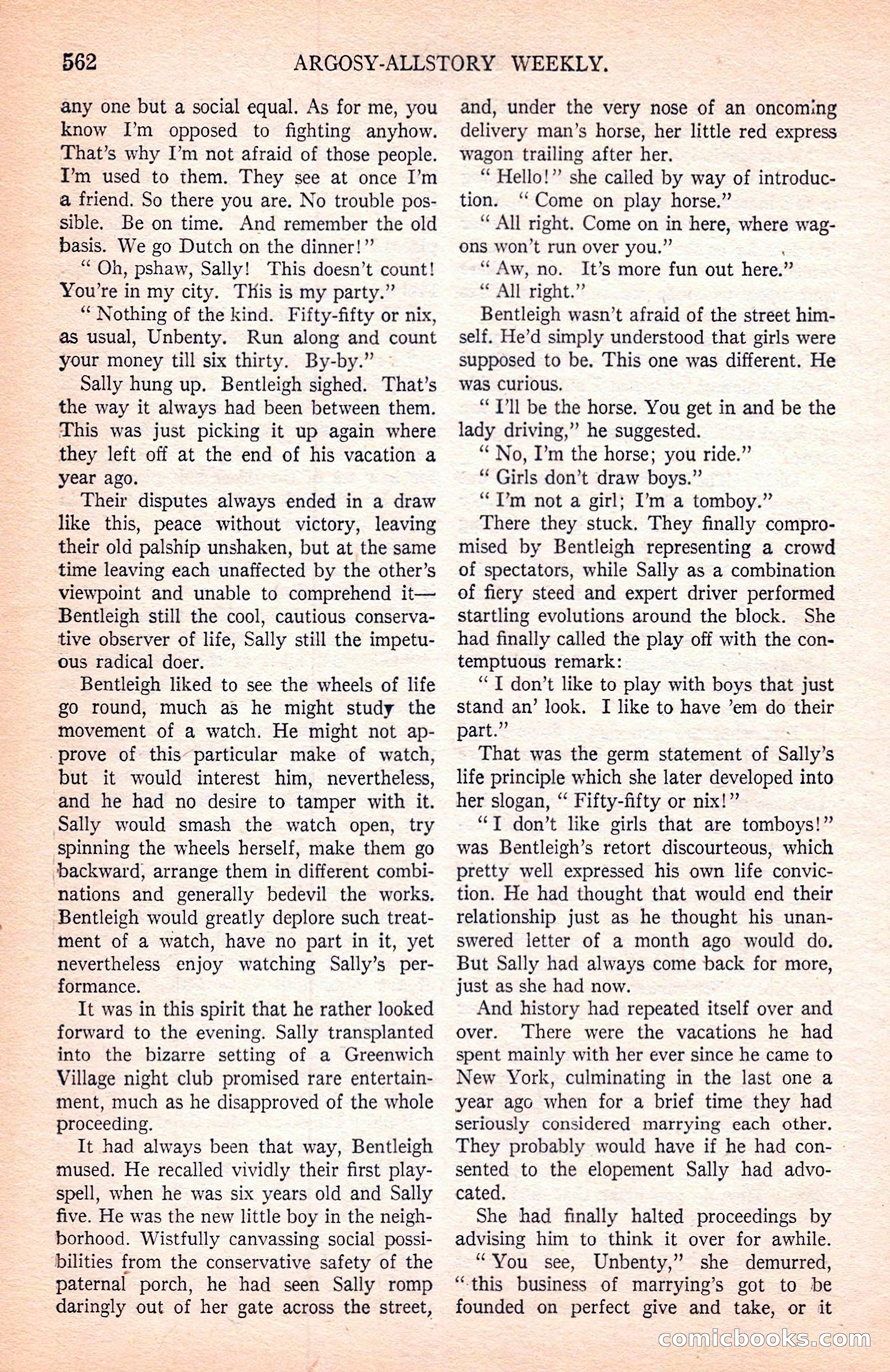 Argosy All-Story Weekly — page 84 of 164