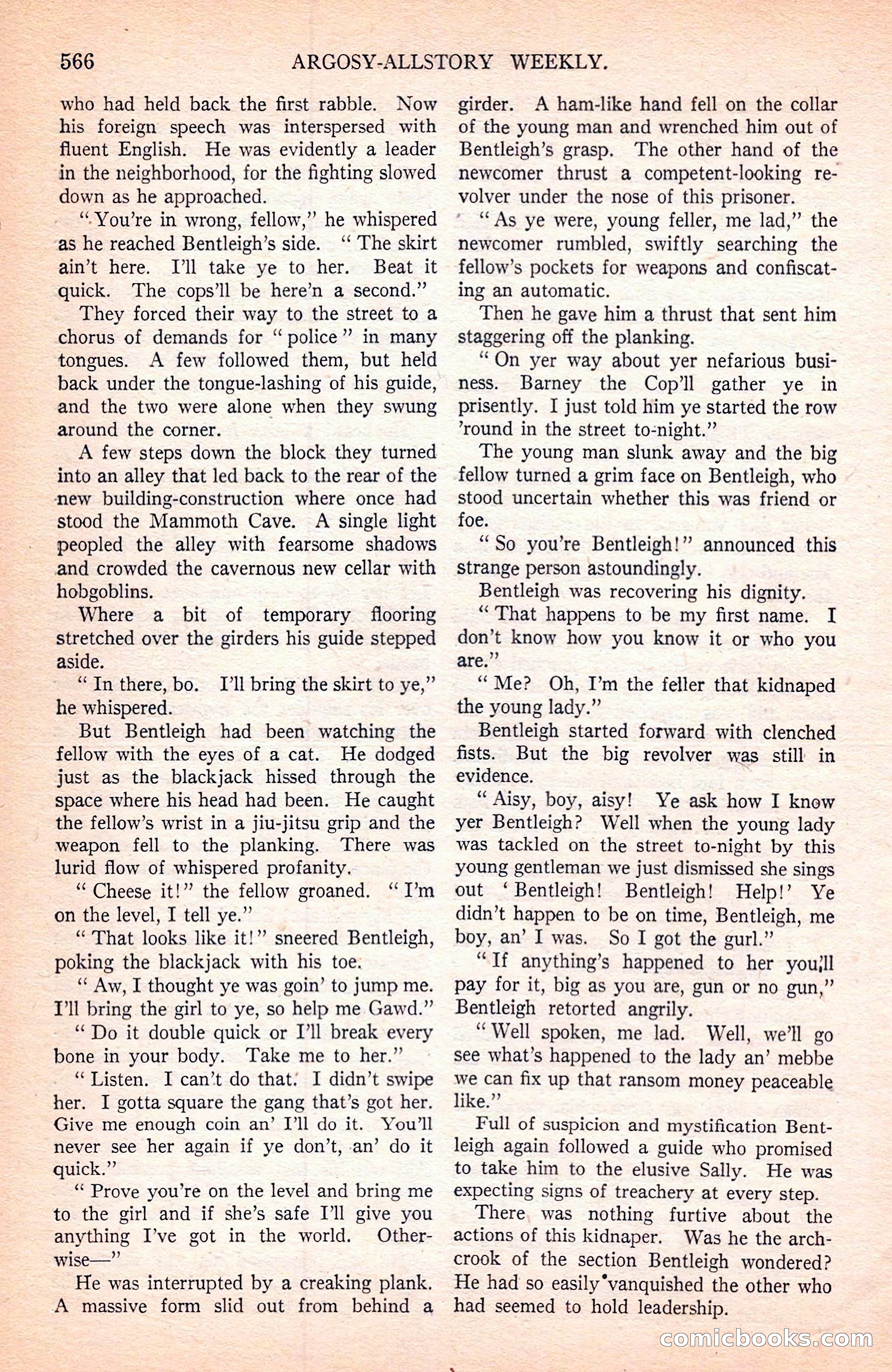 Argosy All-Story Weekly — page 88 of 164
