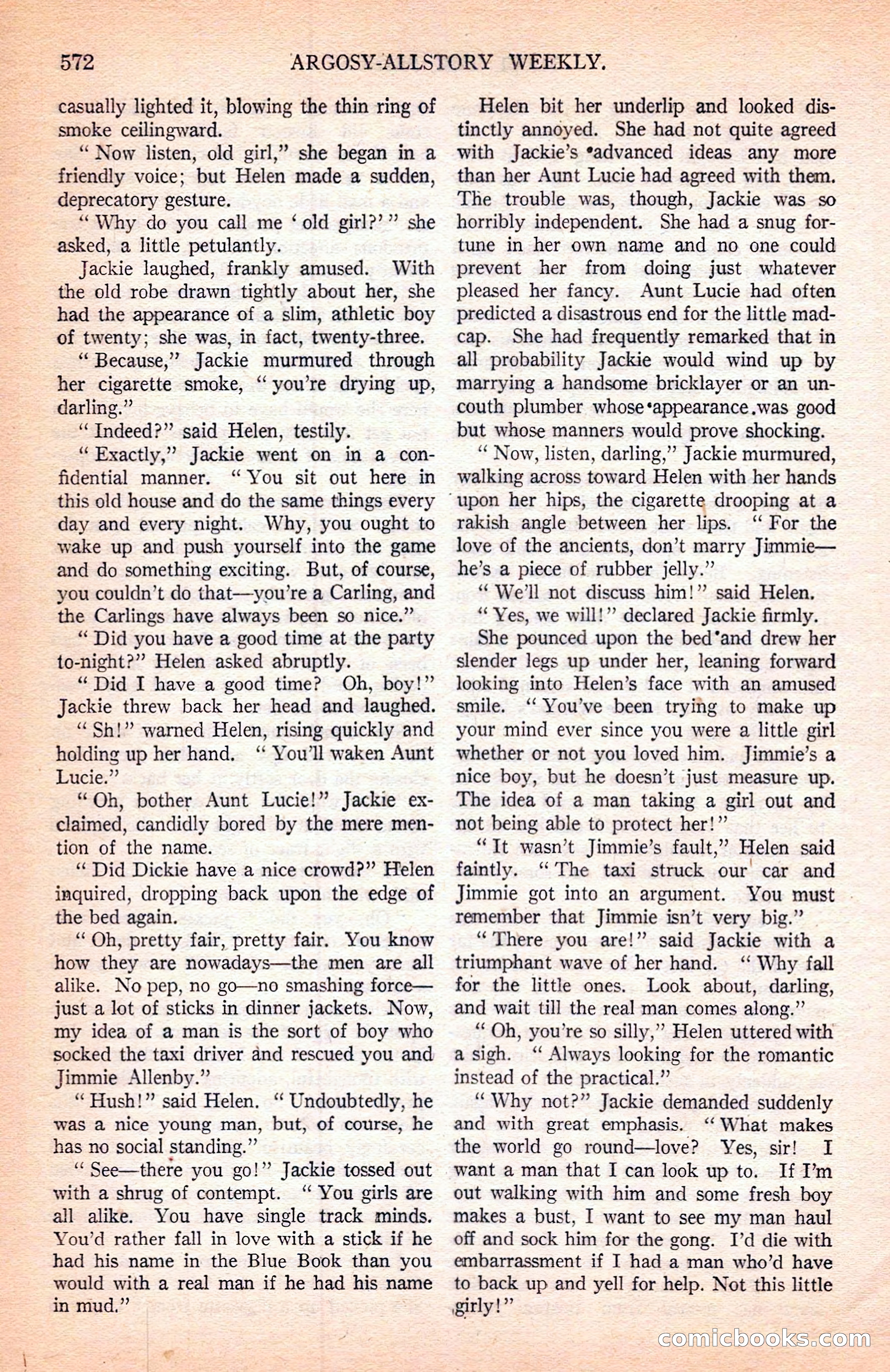 Argosy All-Story Weekly — page 94 of 164