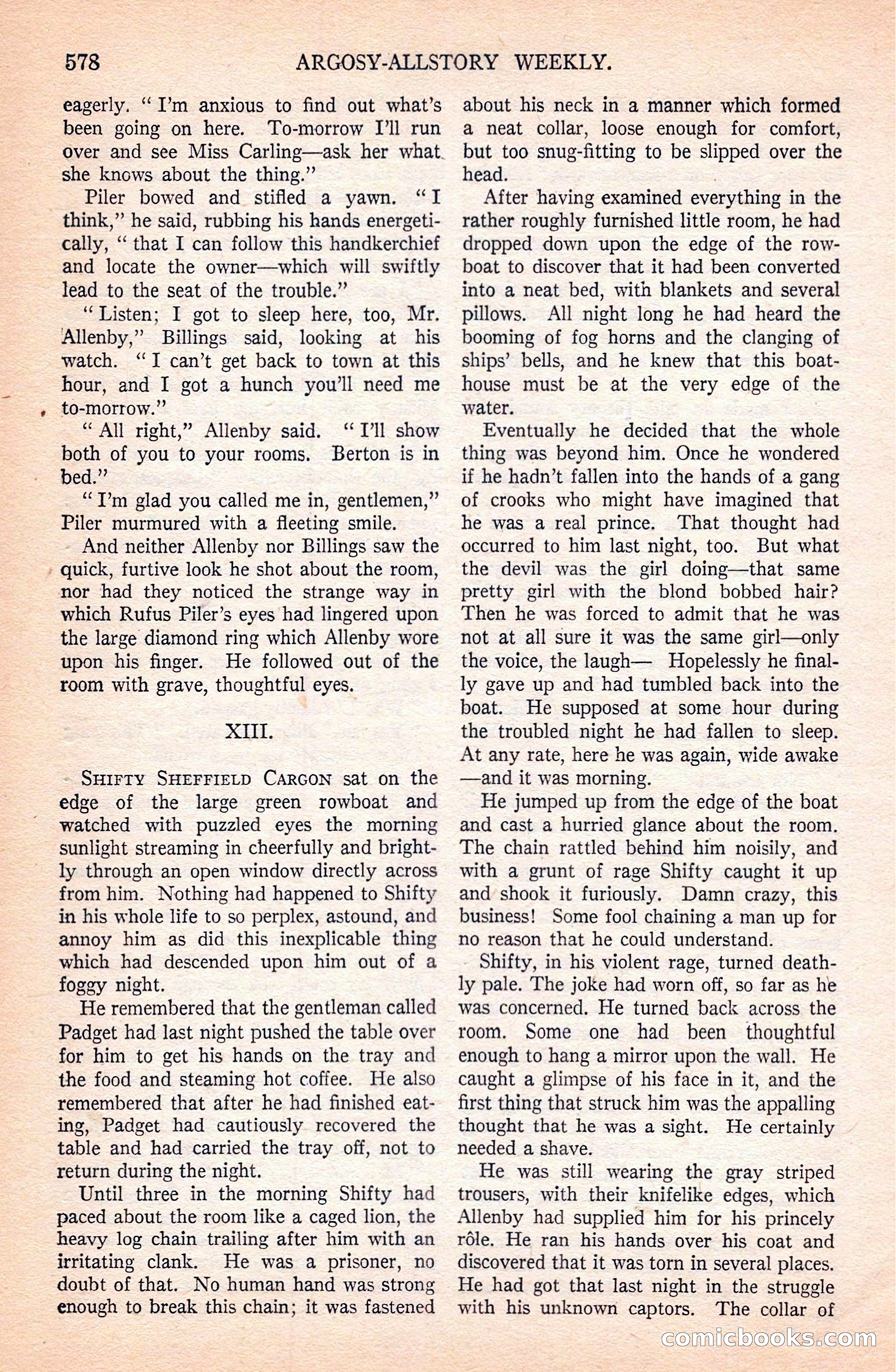 Argosy All-Story Weekly — page 100 of 164
