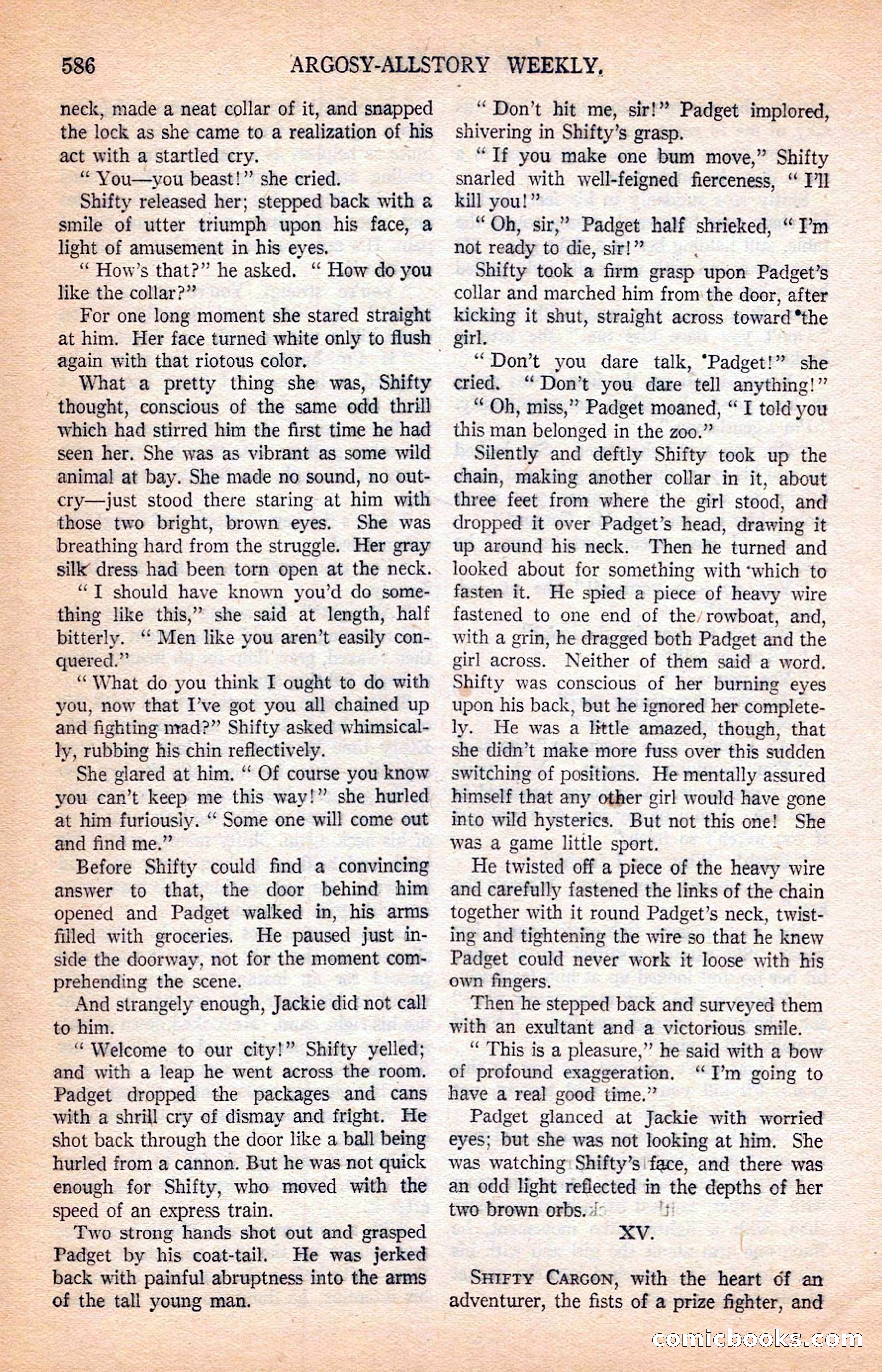 Argosy All-Story Weekly — page 108 of 164
