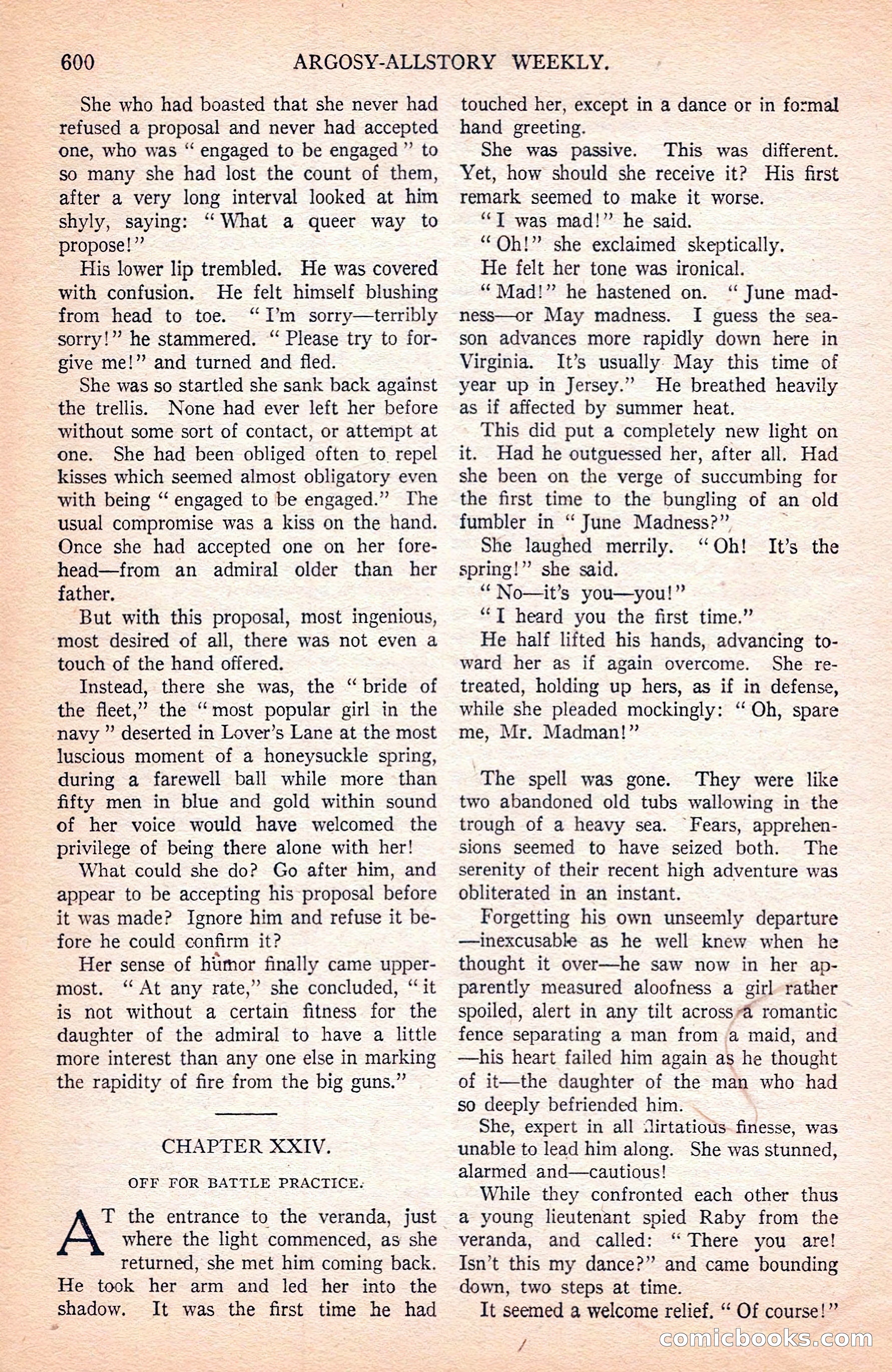 Argosy All-Story Weekly — page 122 of 164