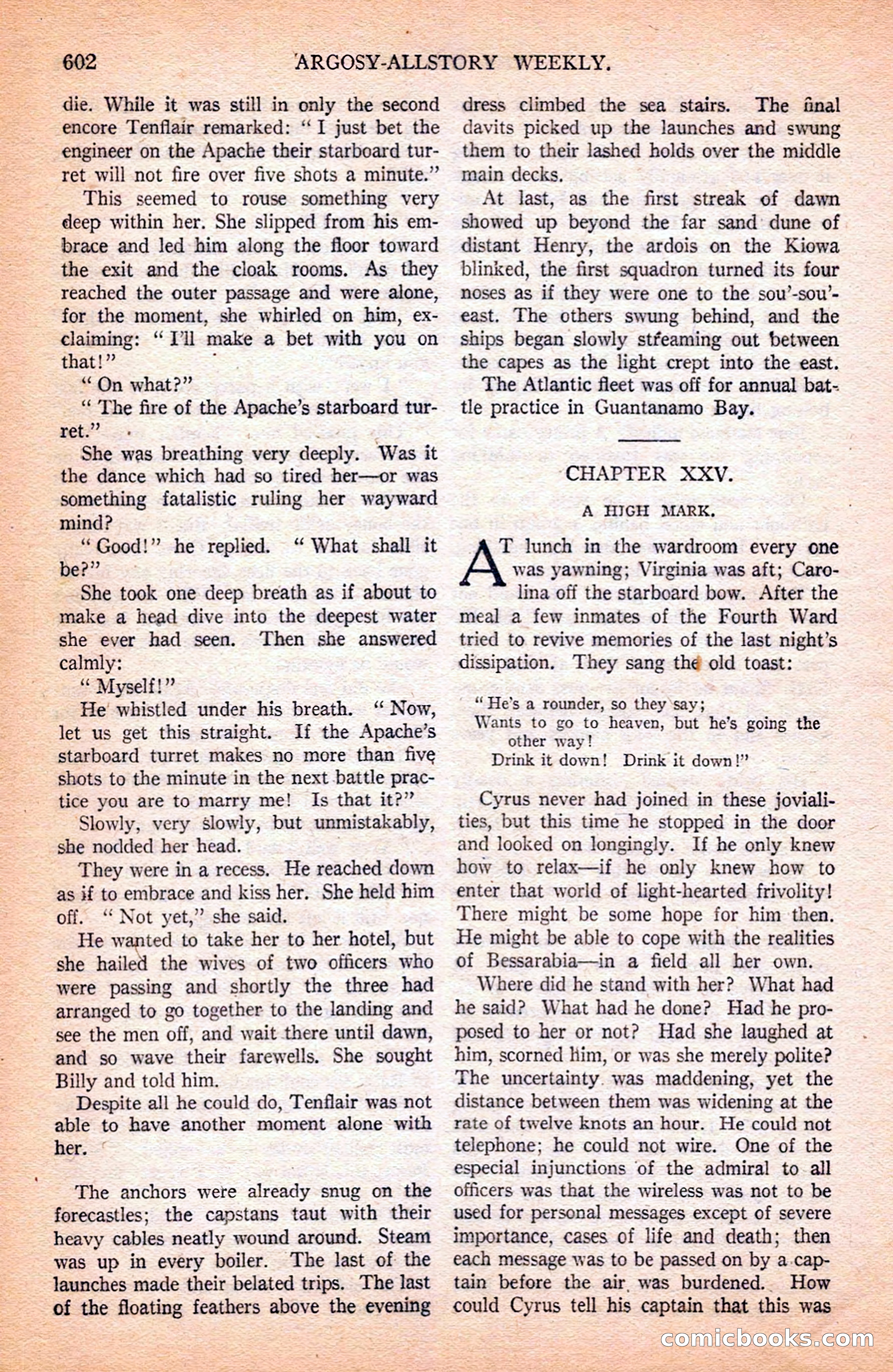 Argosy All-Story Weekly — page 124 of 164