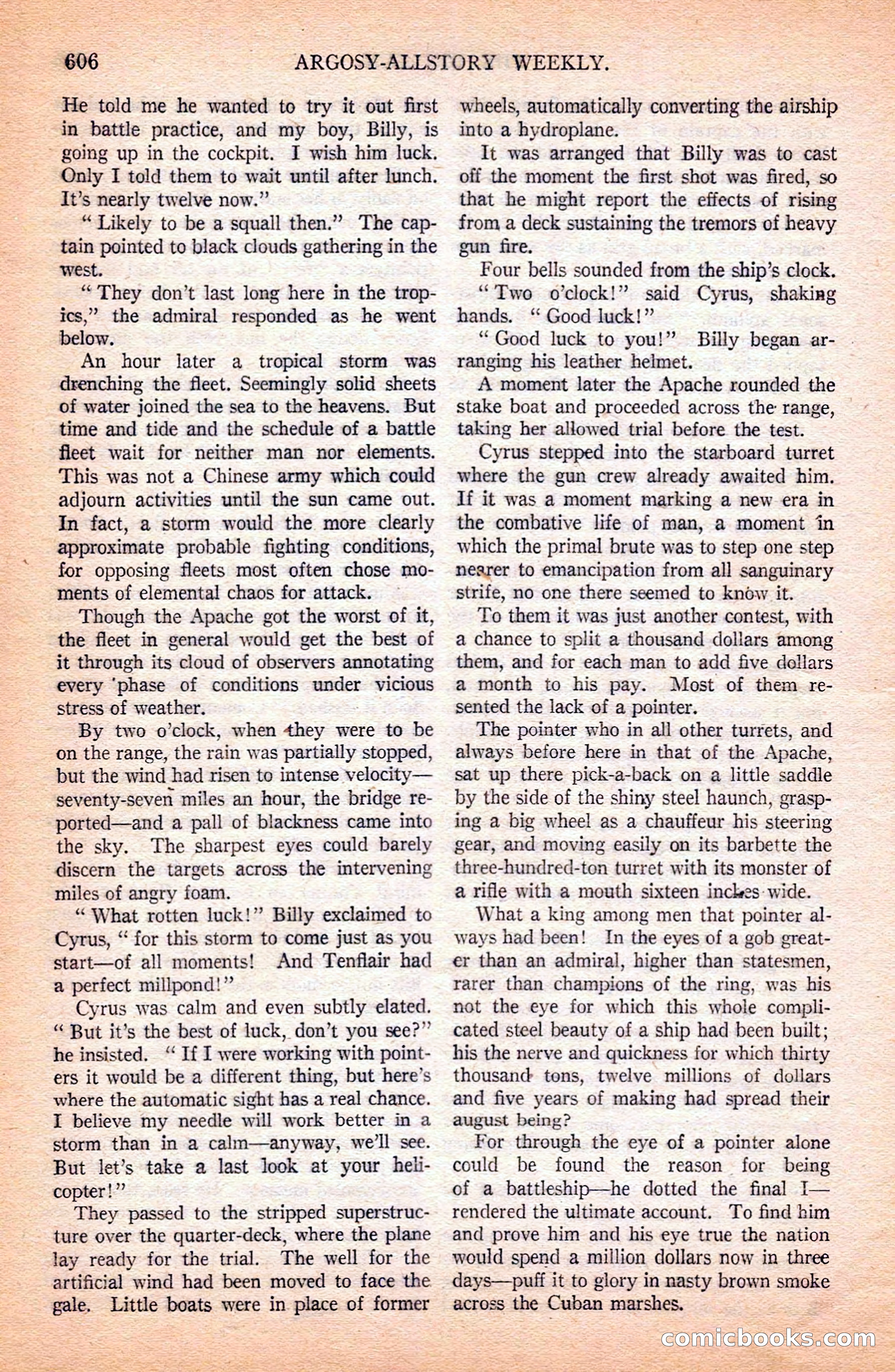 Argosy All-Story Weekly — page 128 of 164