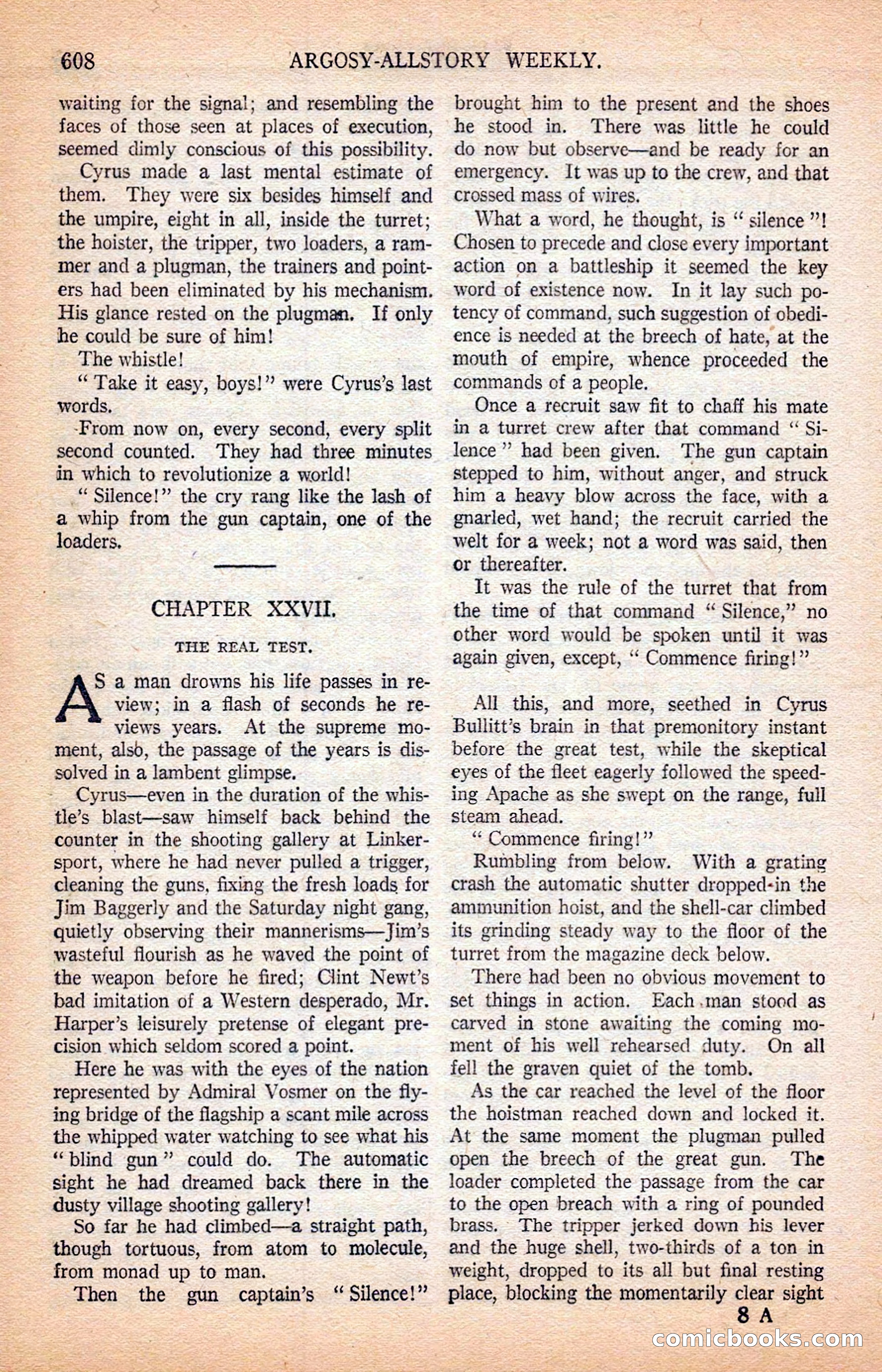 Argosy All-Story Weekly — page 130 of 164