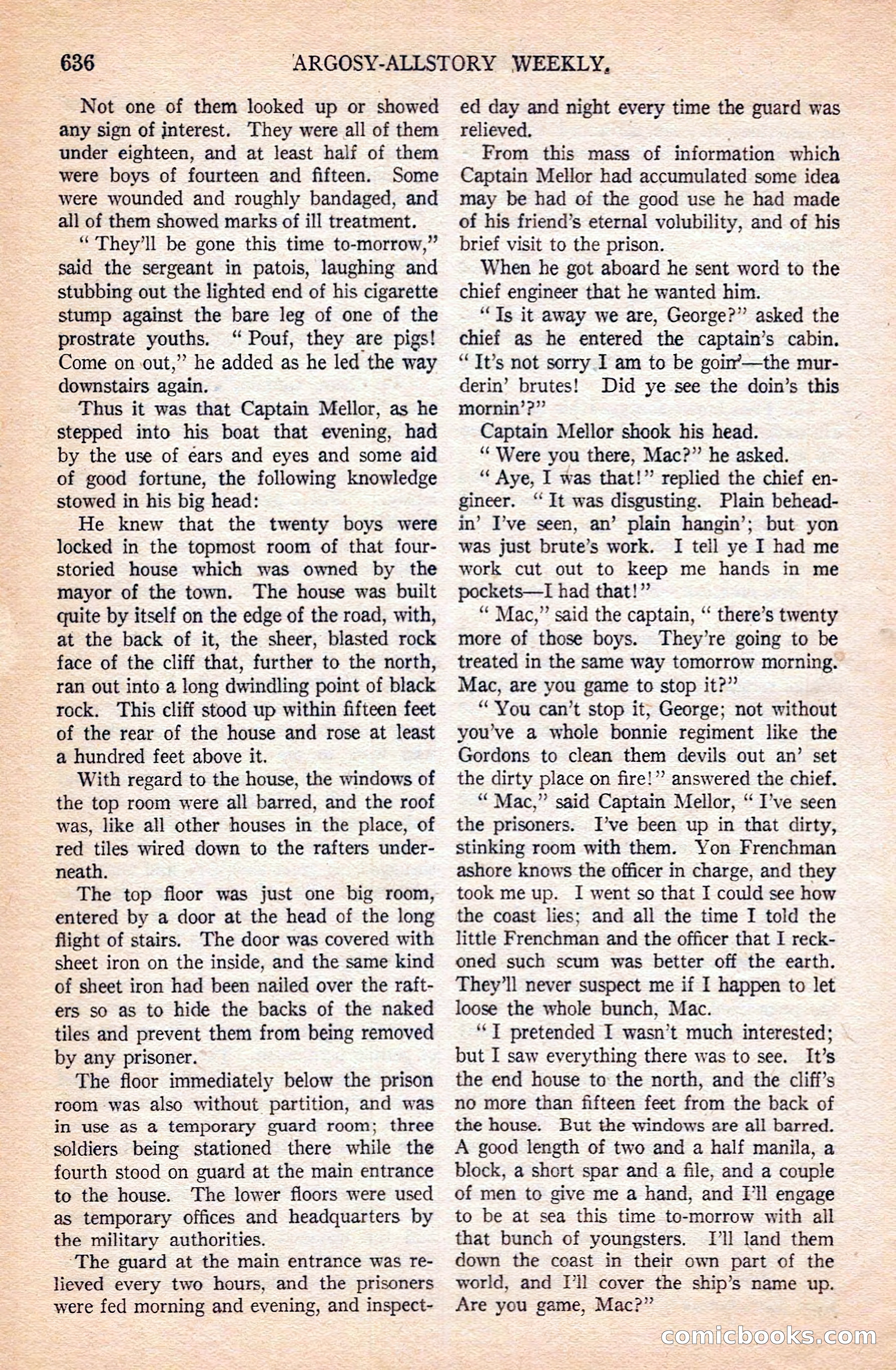 Argosy All-Story Weekly — page 158 of 164