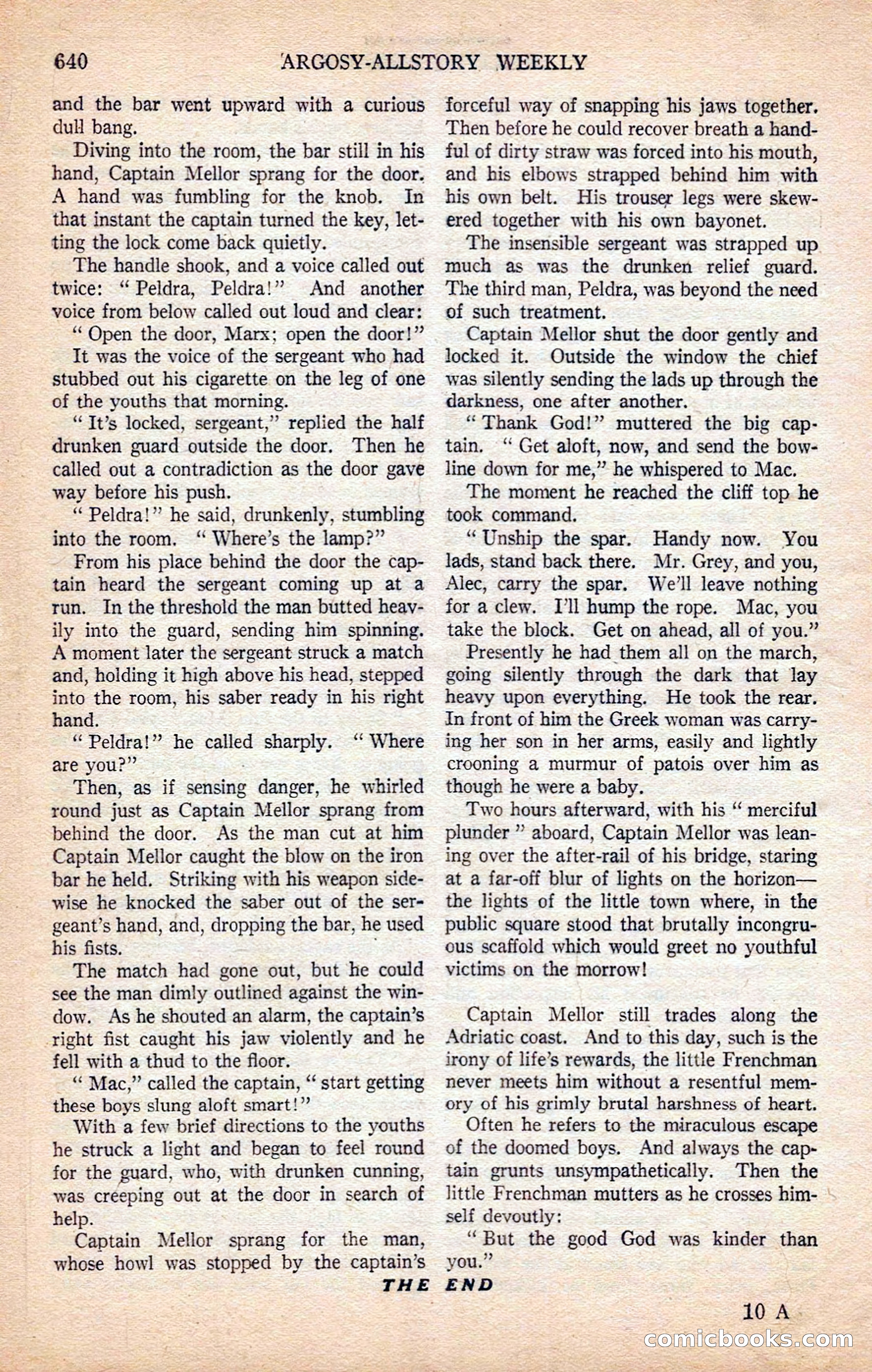 Argosy All-Story Weekly — page 162 of 164