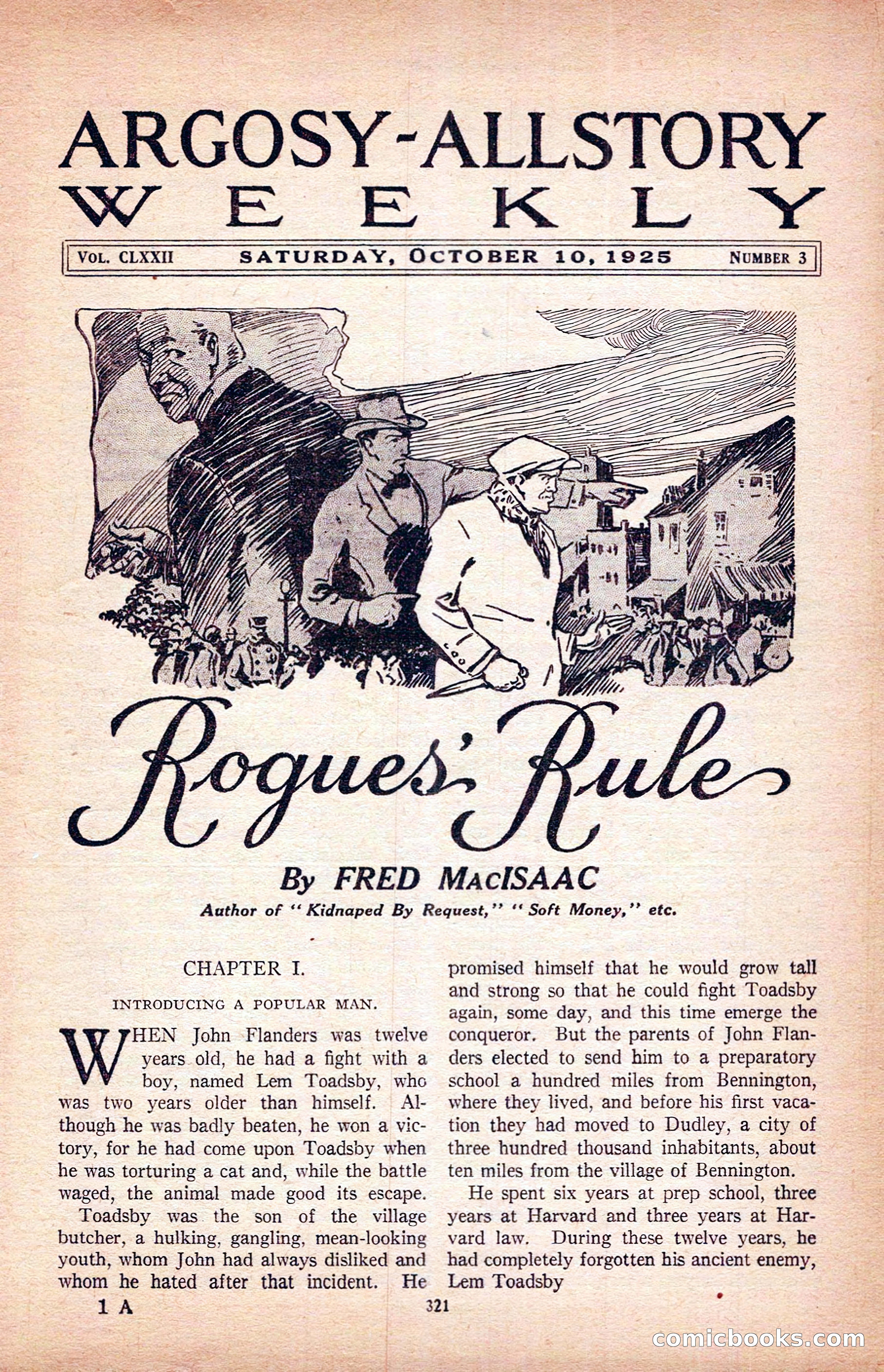 Argosy All-Story Weekly — page 11 of 172