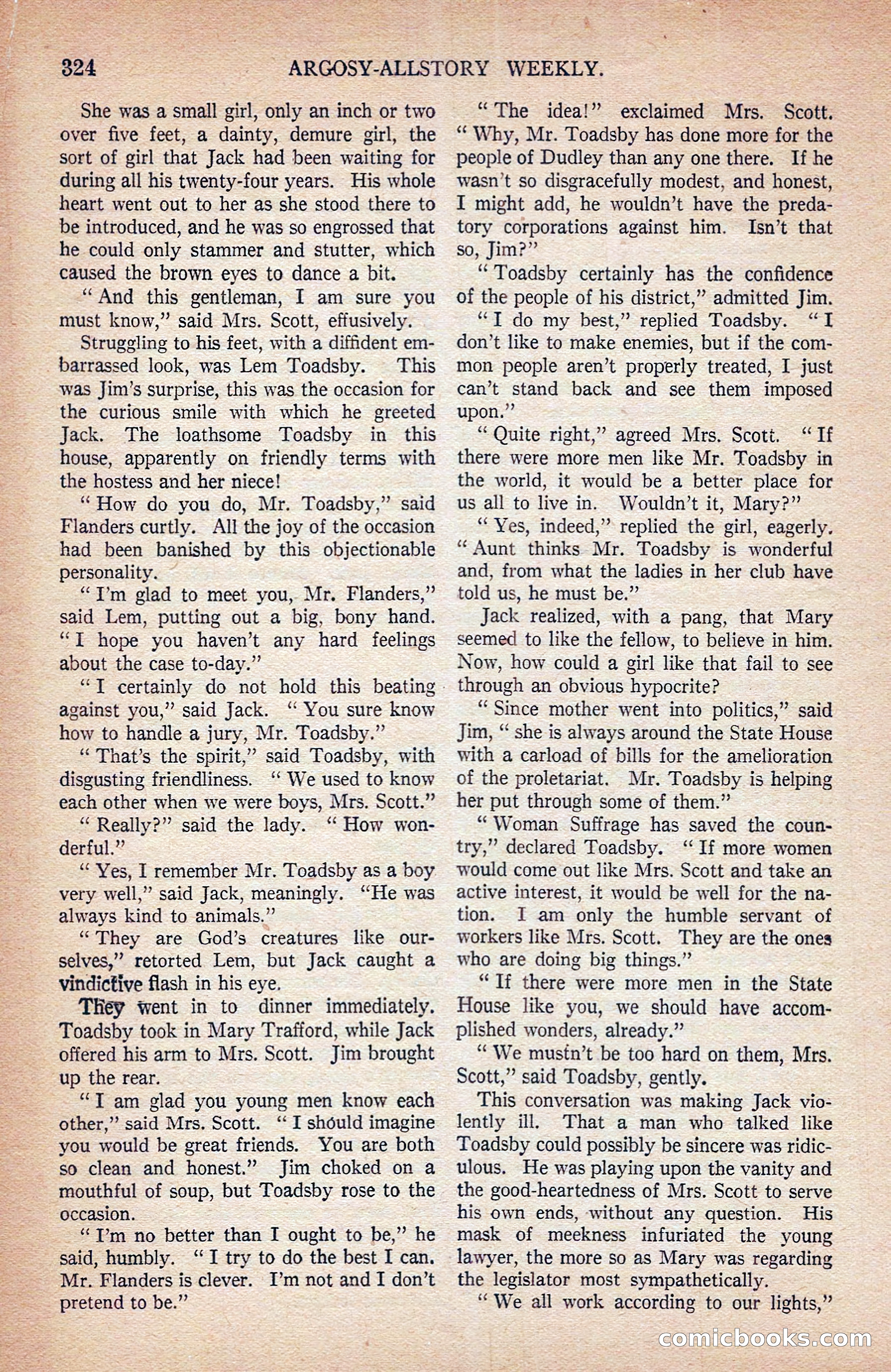 Argosy All-Story Weekly — page 14 of 172