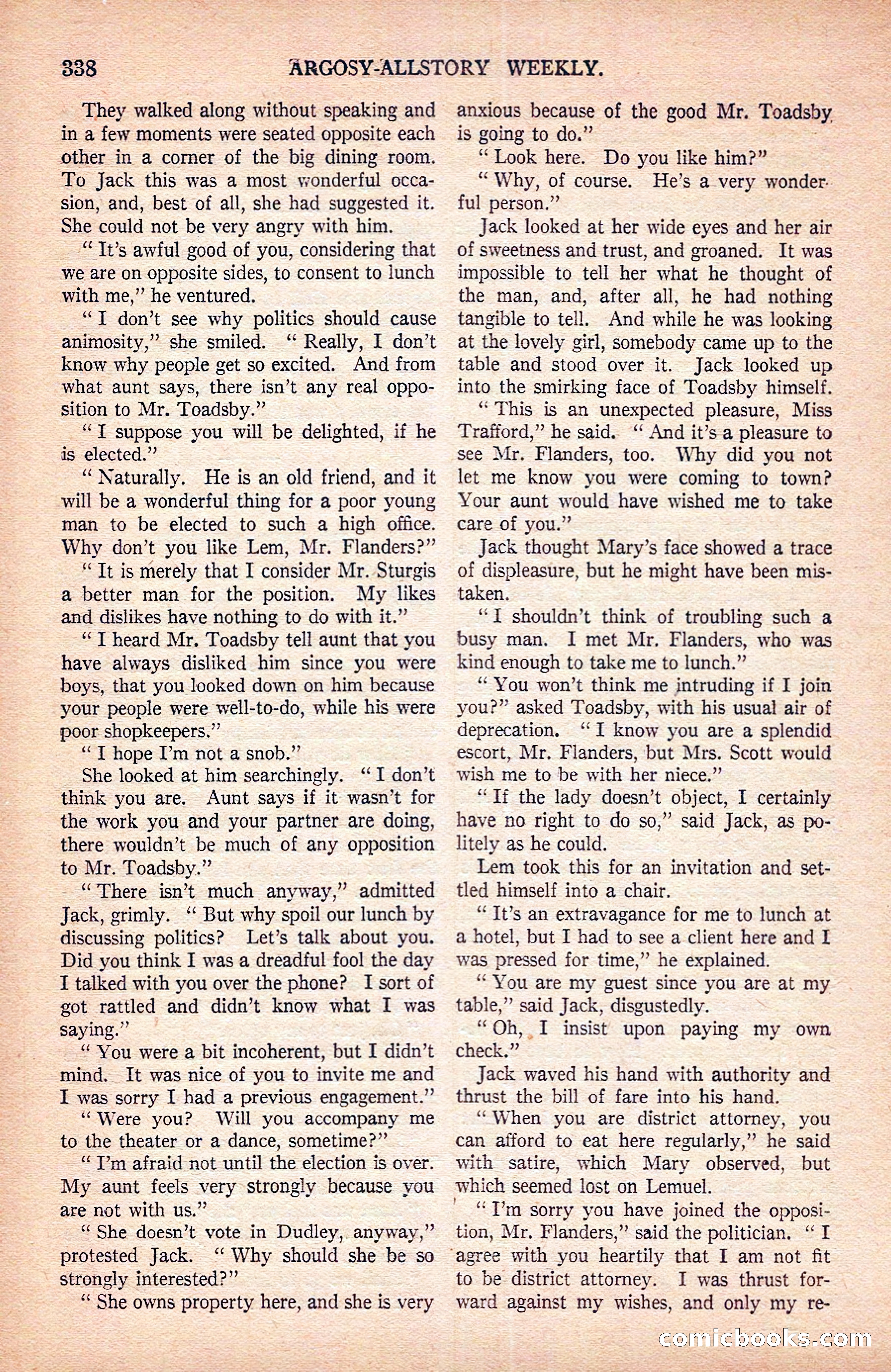 Argosy All-Story Weekly — page 28 of 172