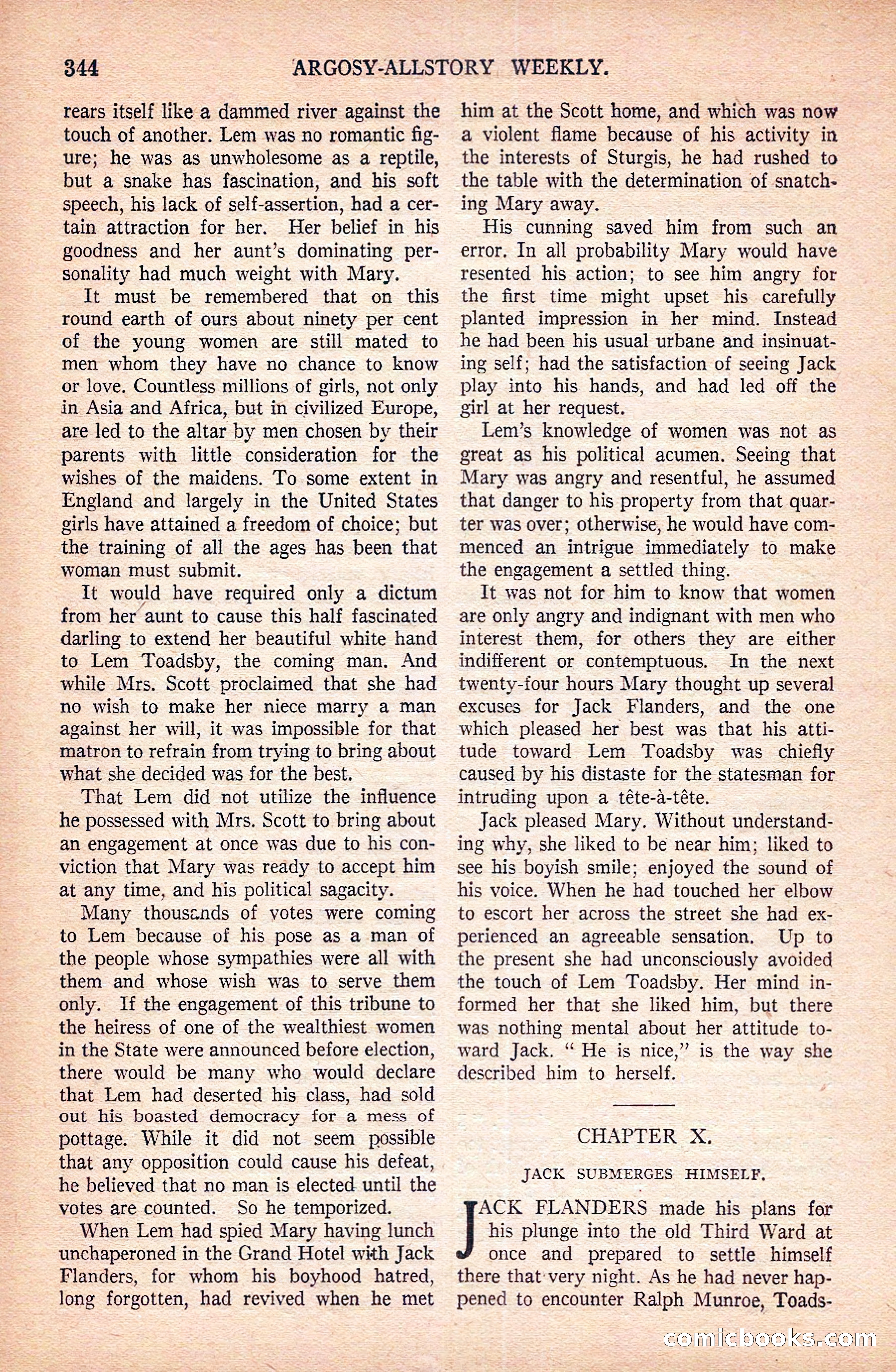 Argosy All-Story Weekly — page 34 of 172