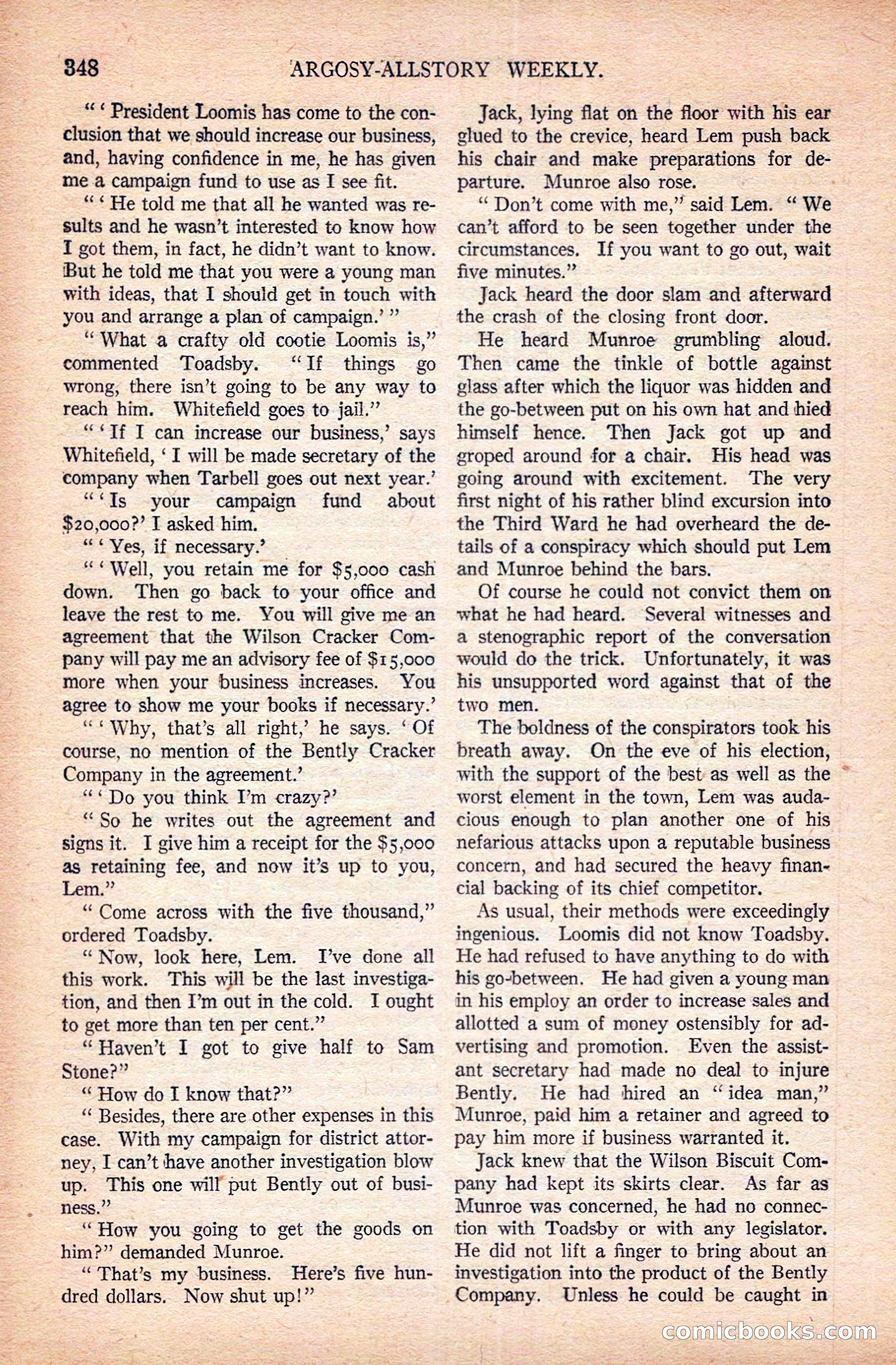 Argosy All-Story Weekly — page 38 of 172