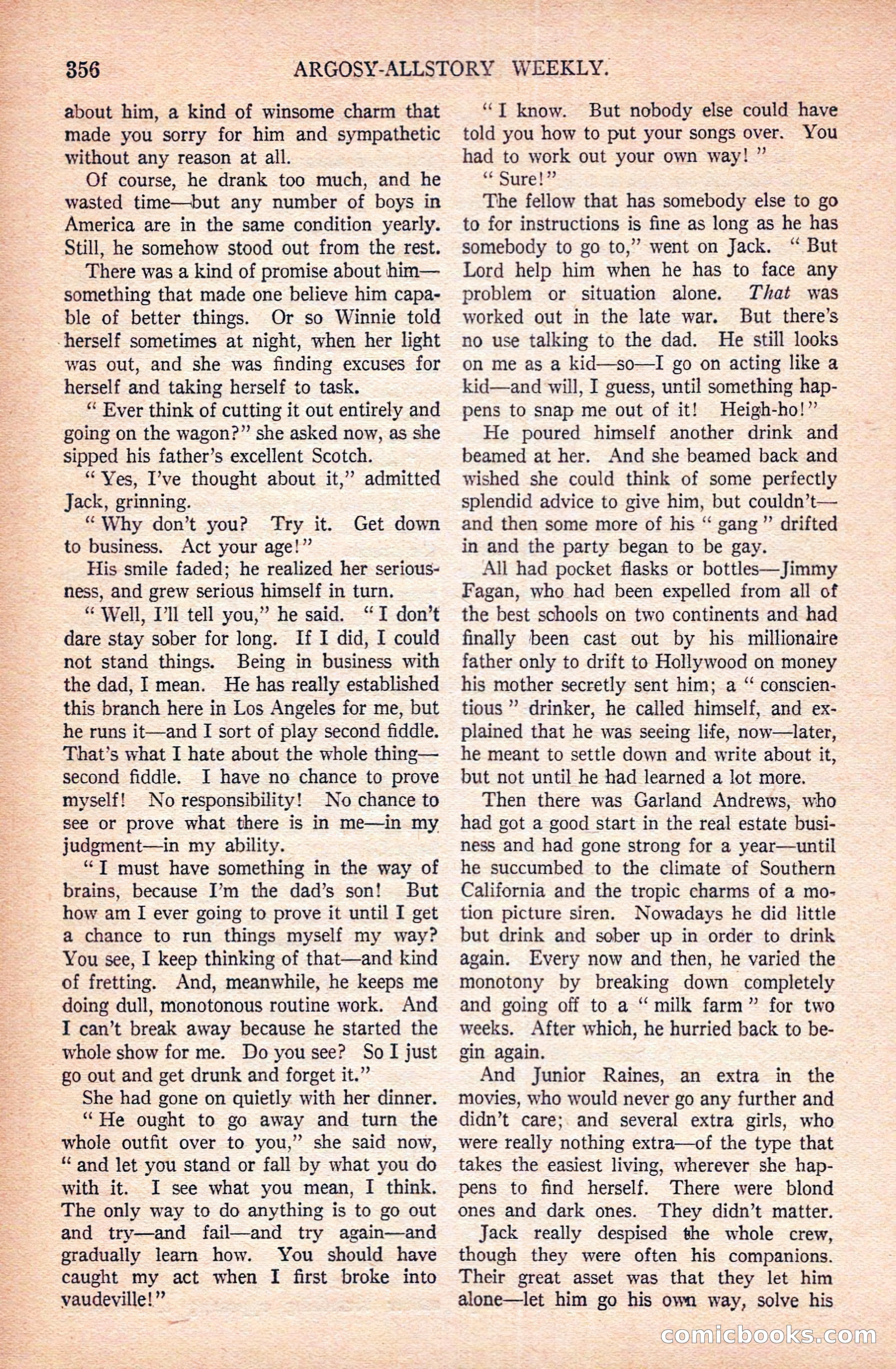 Argosy All-Story Weekly — page 46 of 172
