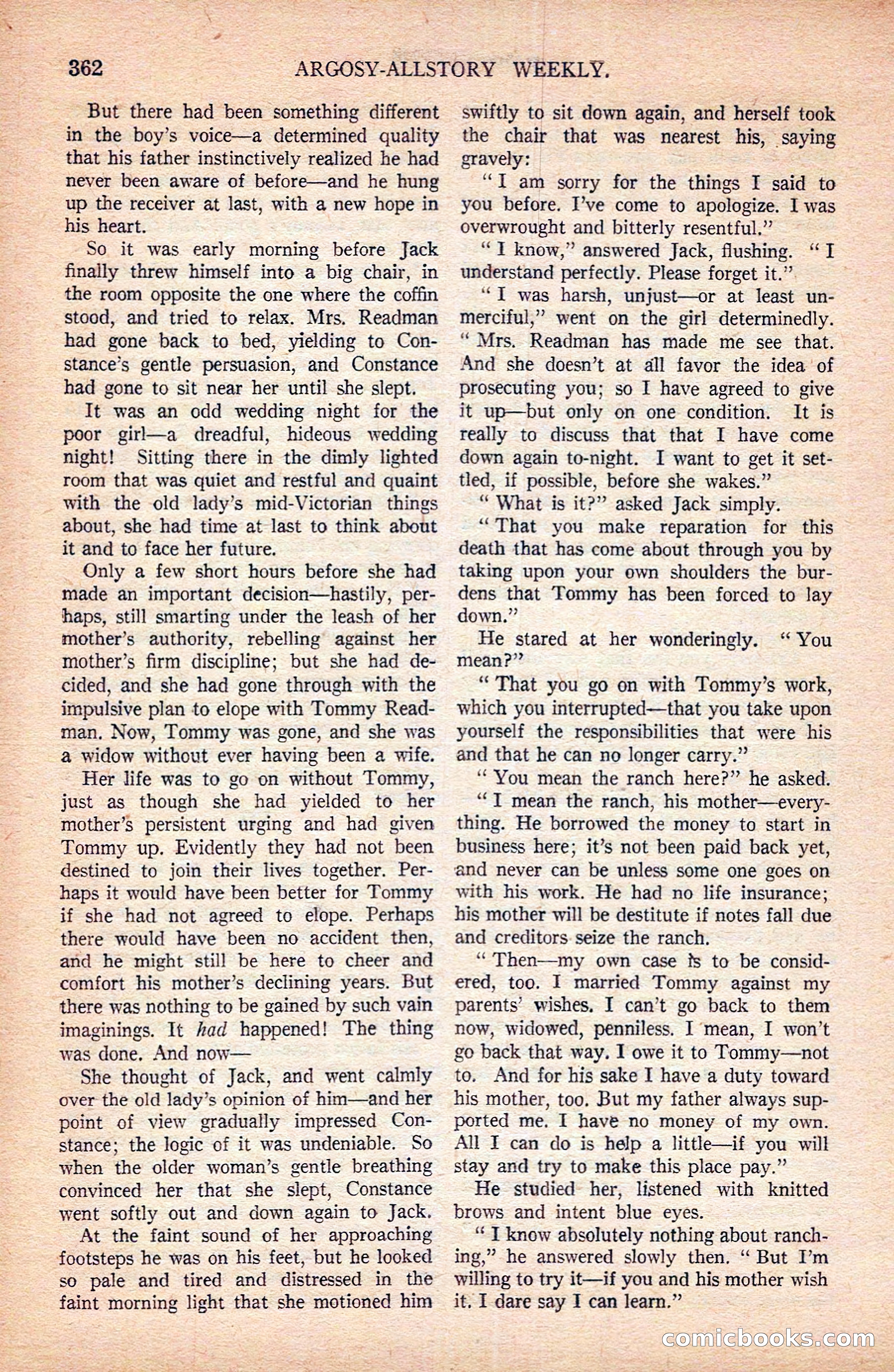 Argosy All-Story Weekly — page 52 of 172