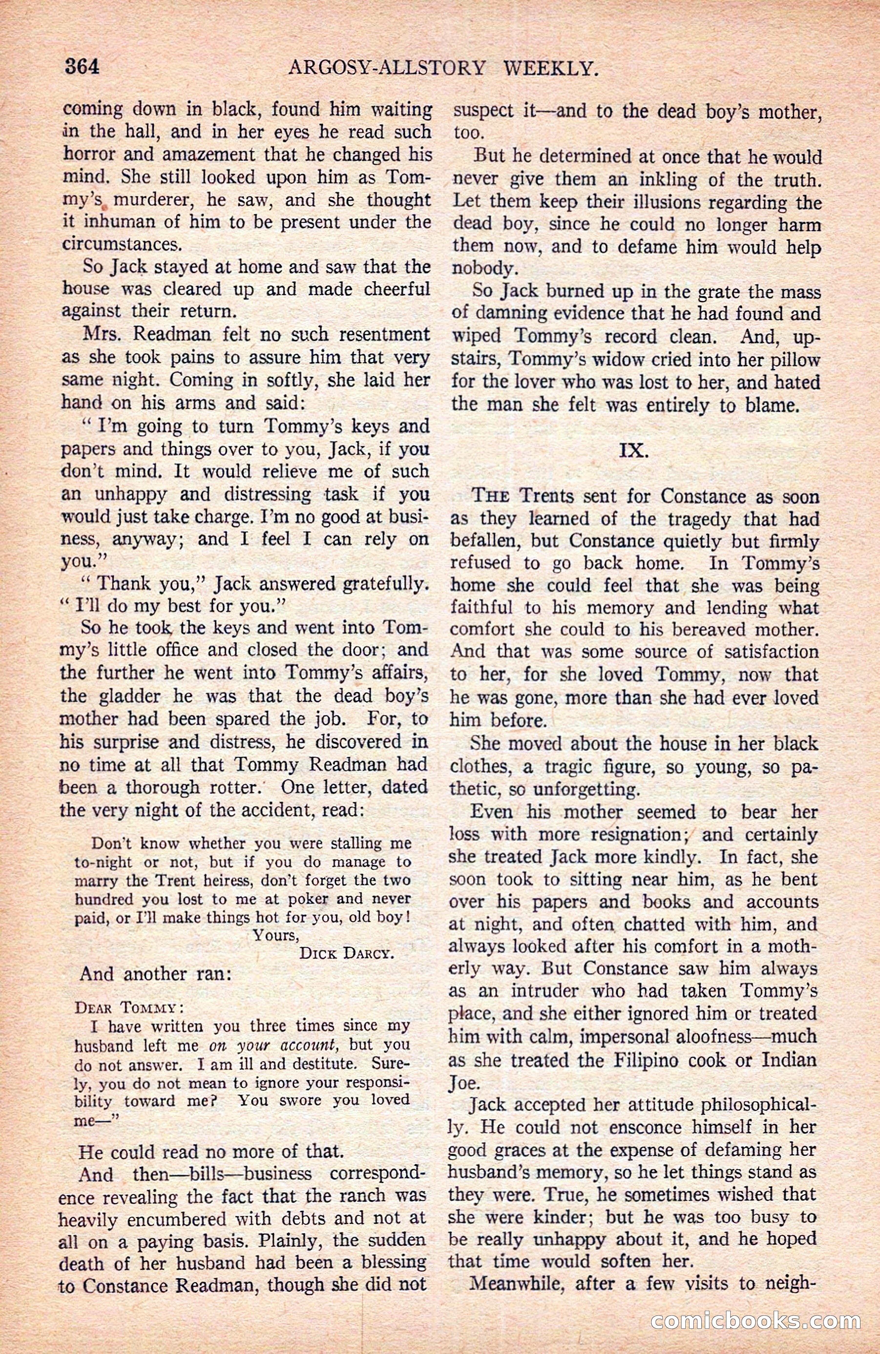 Argosy All-Story Weekly — page 54 of 172