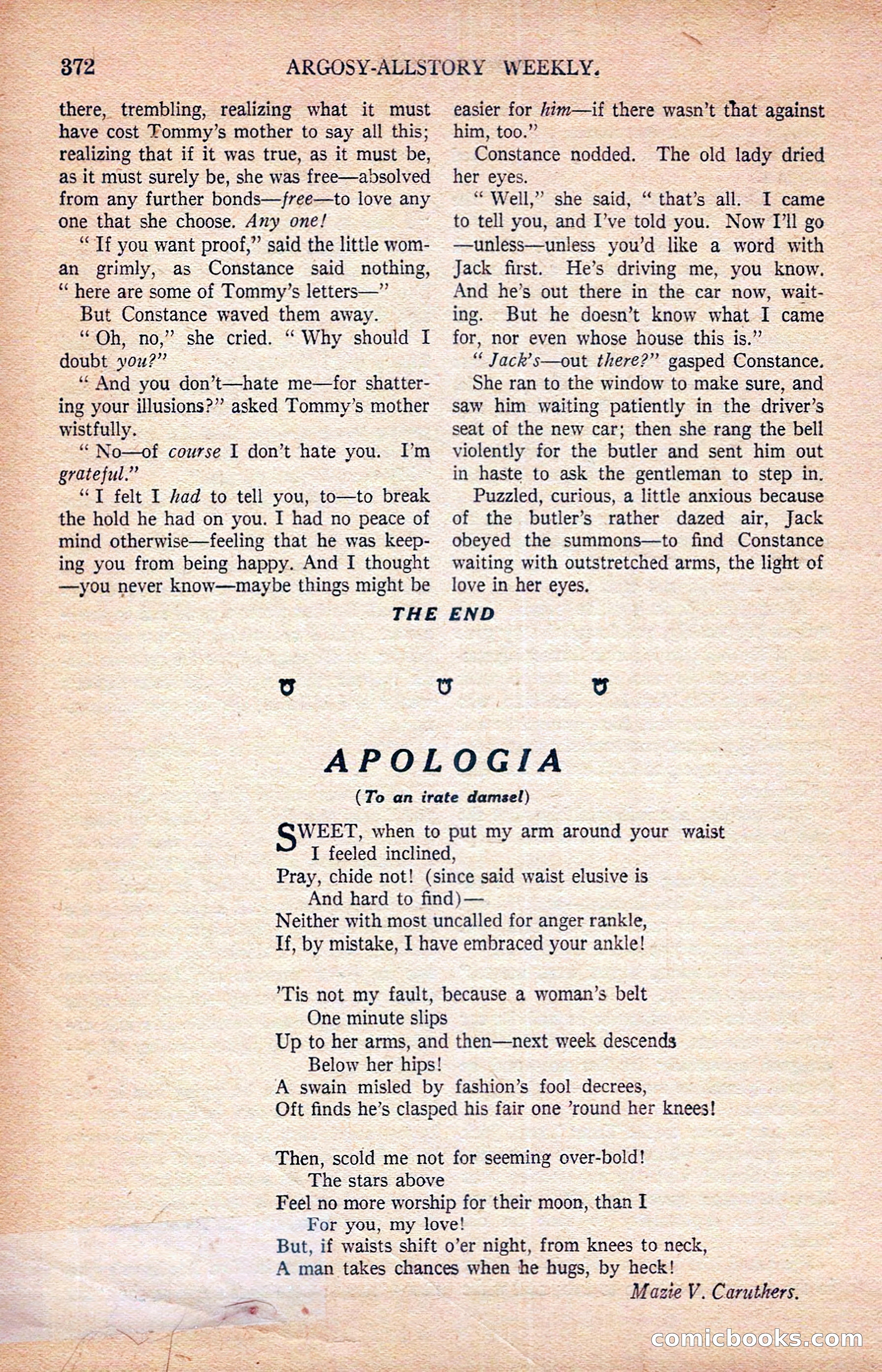 Argosy All-Story Weekly — page 62 of 172