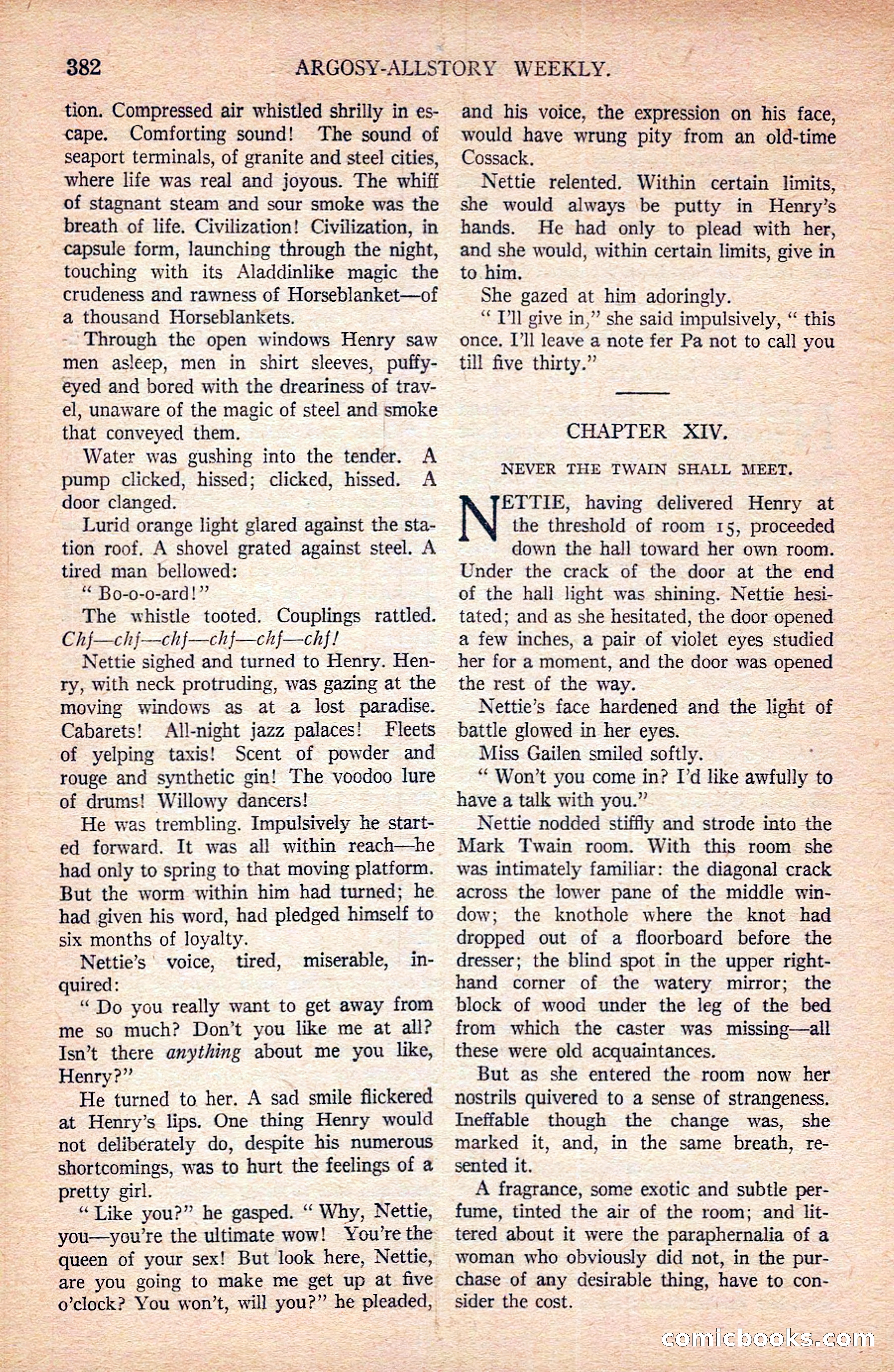 Argosy All-Story Weekly — page 72 of 172