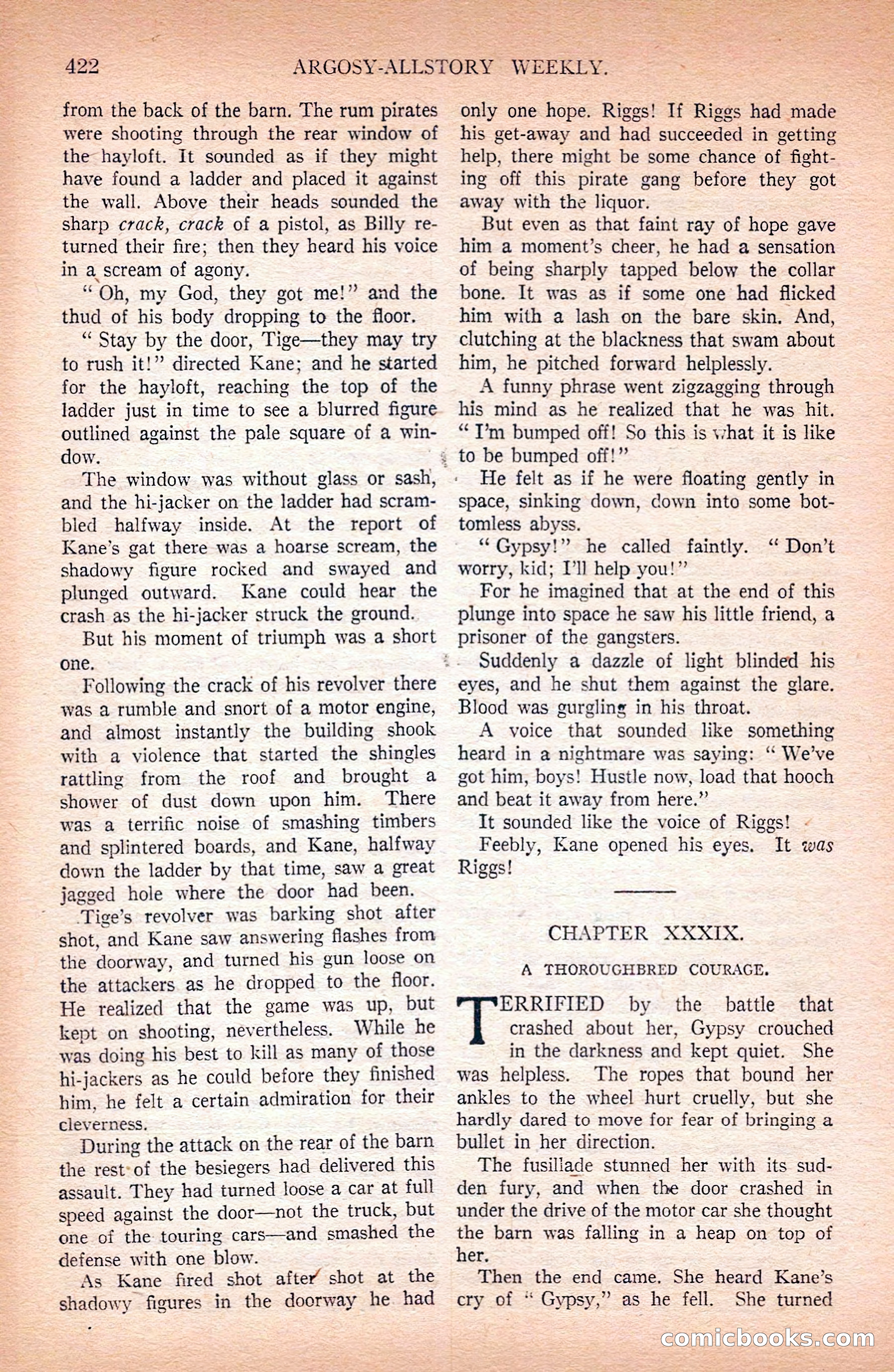 Argosy All-Story Weekly — page 112 of 172