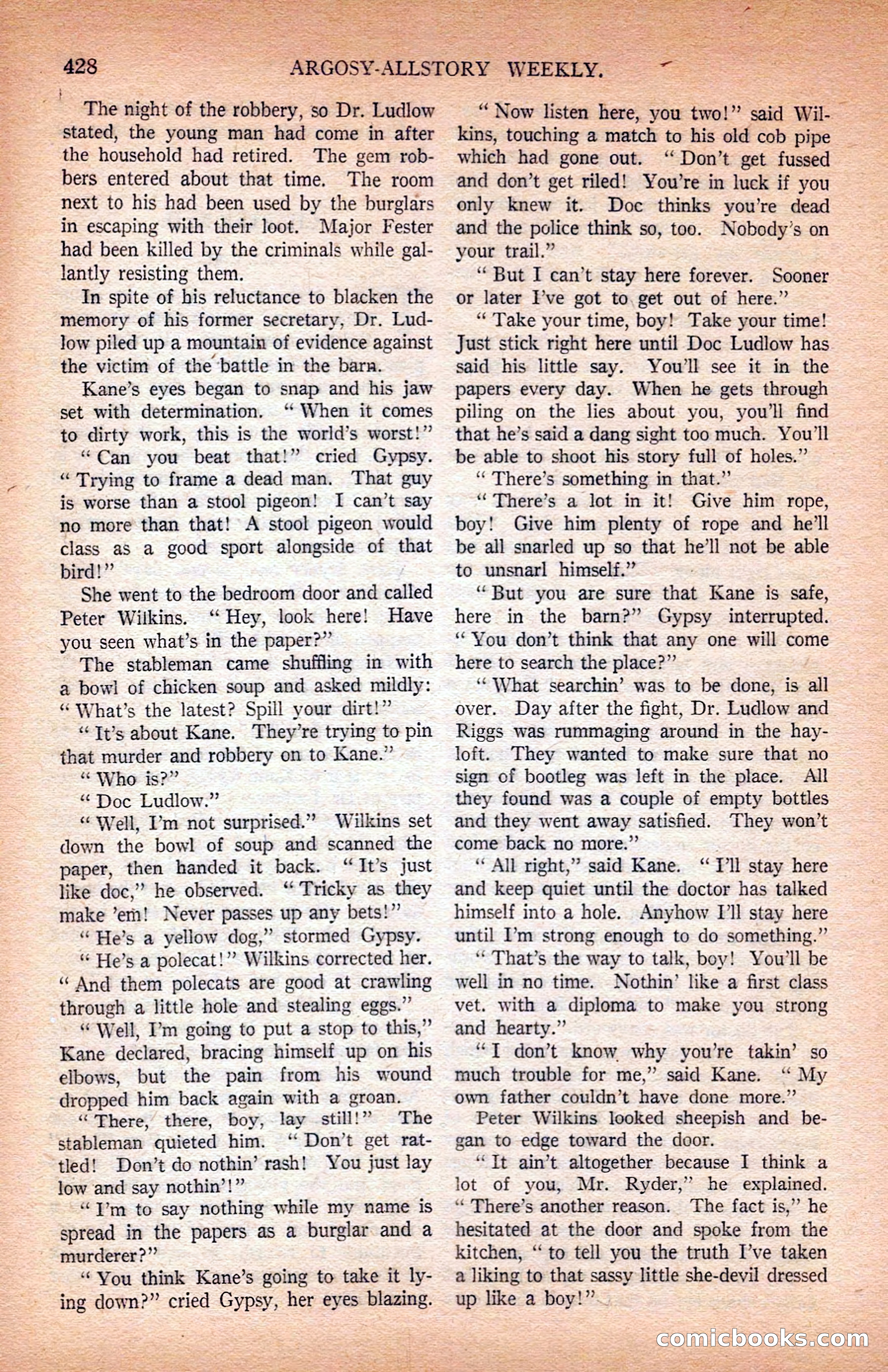 Argosy All-Story Weekly — page 118 of 172