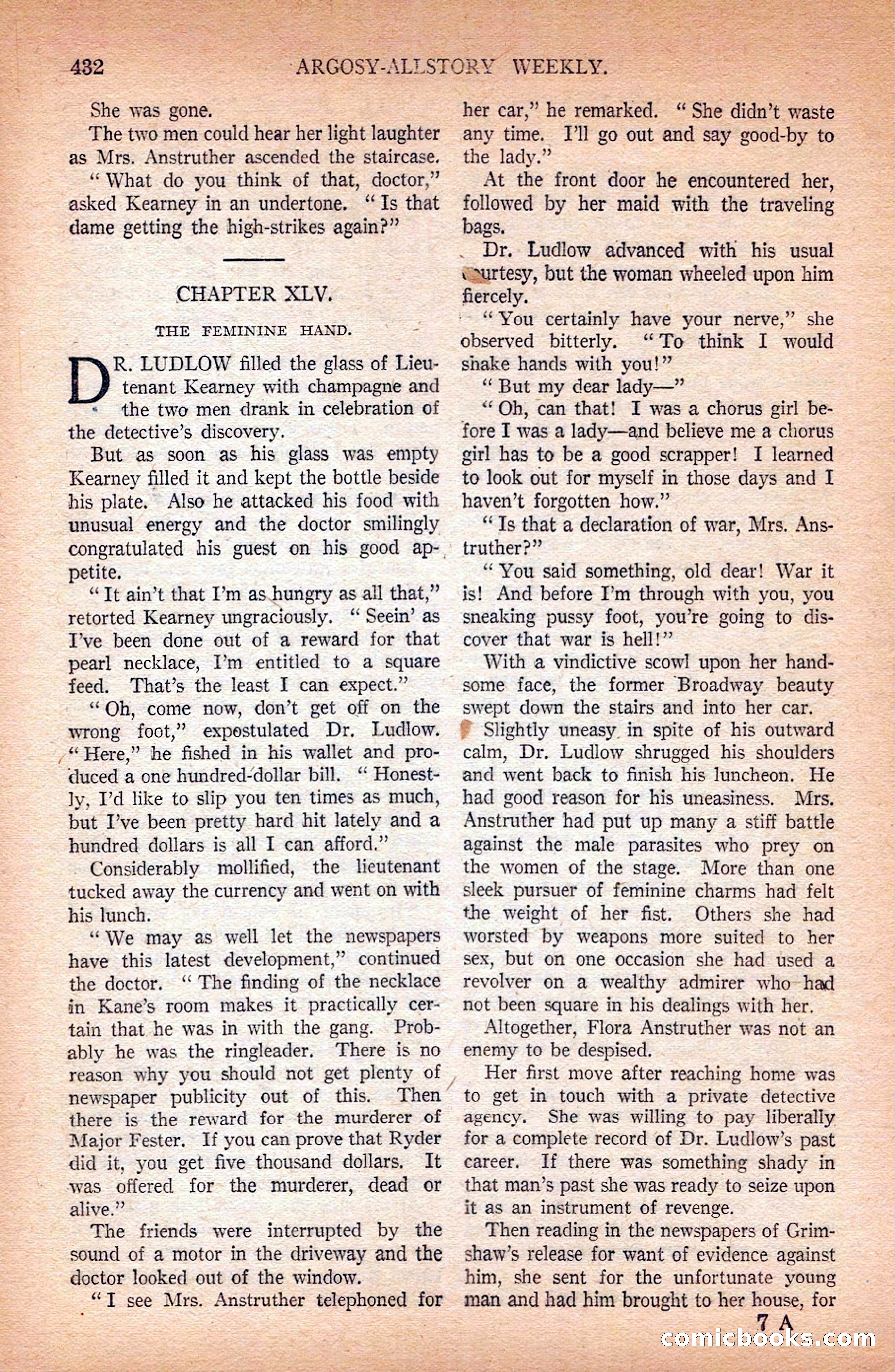 Argosy All-Story Weekly — page 122 of 172