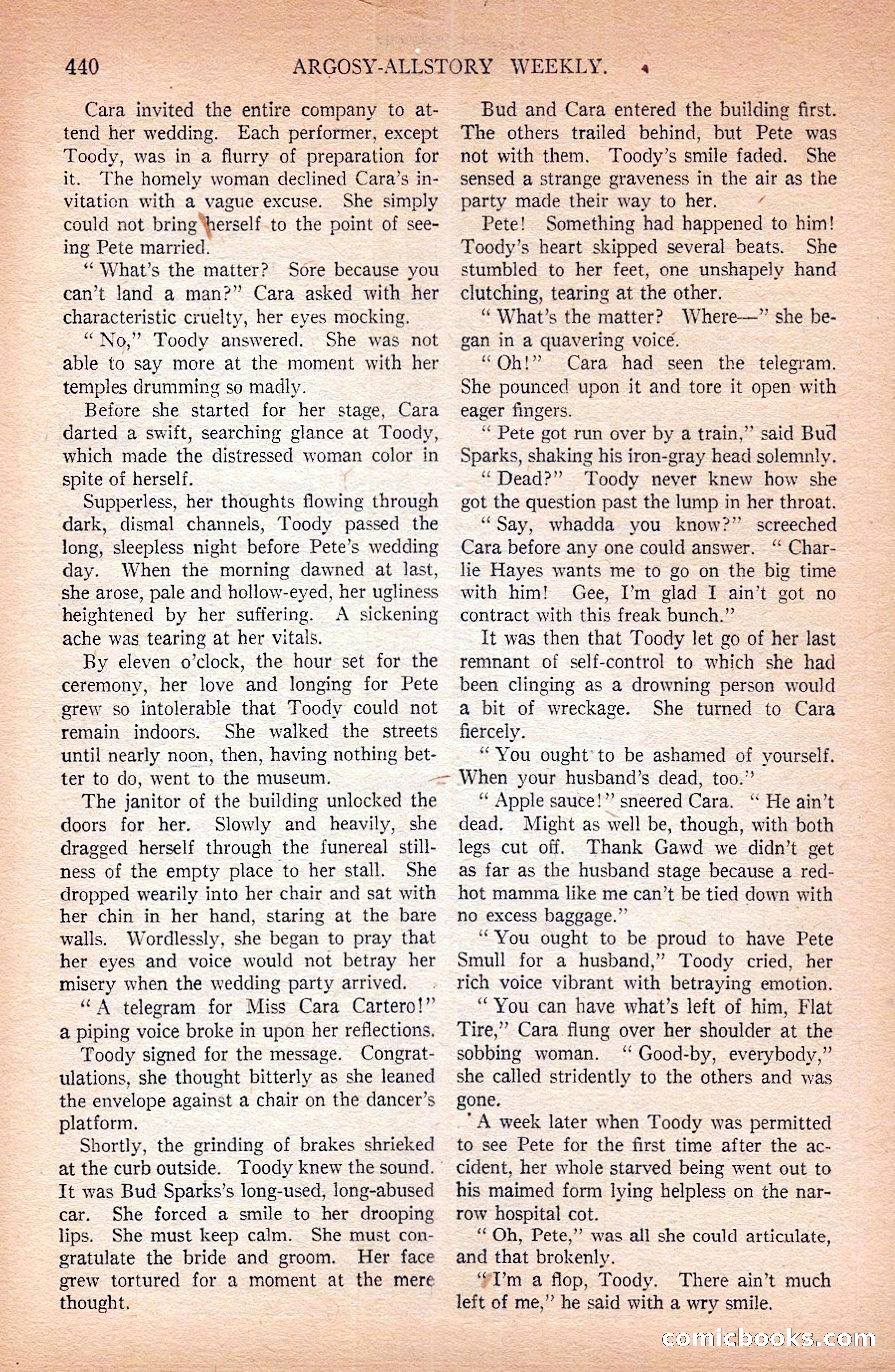 Argosy All-Story Weekly — page 130 of 172