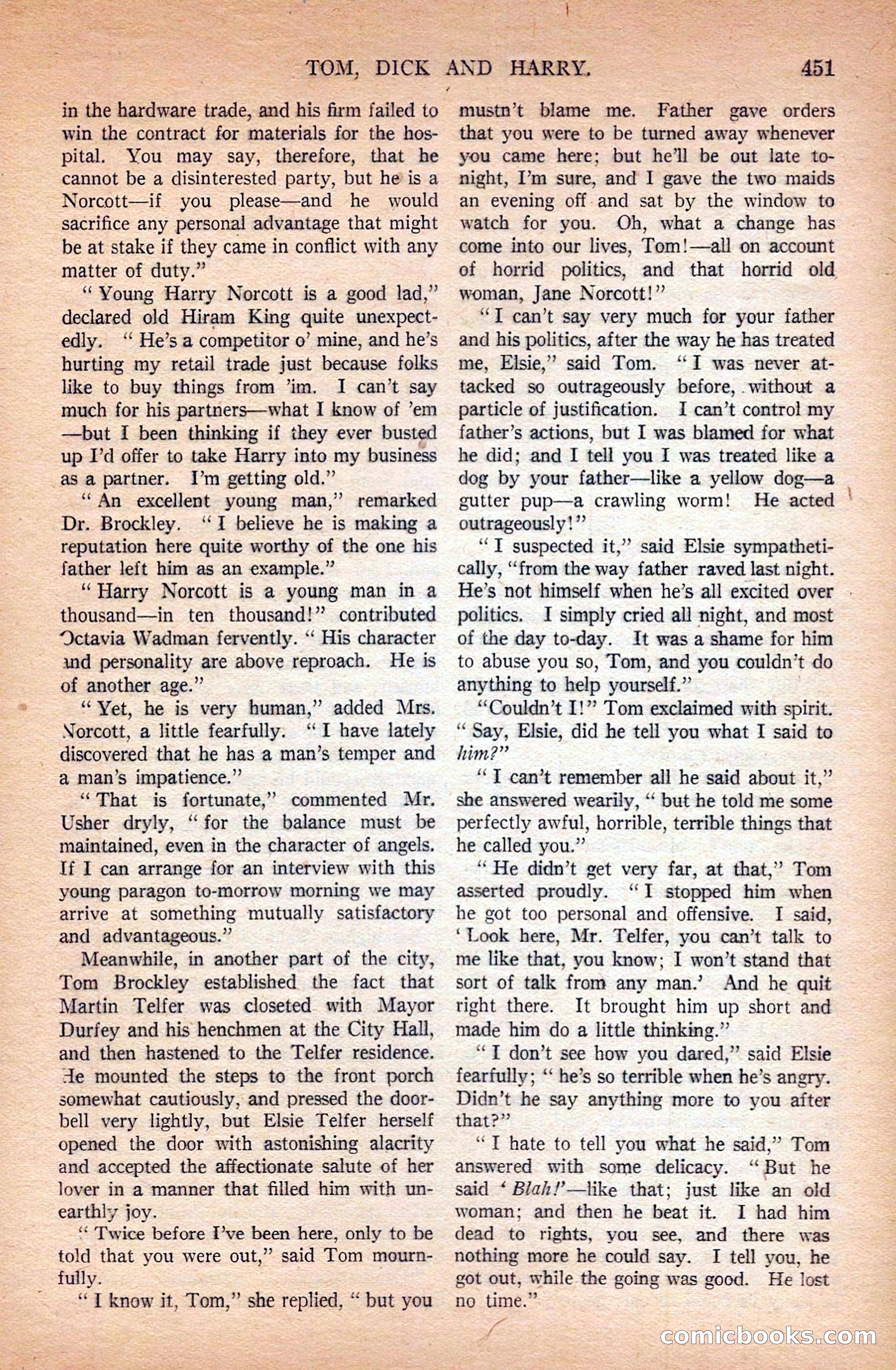Argosy All-Story Weekly — page 141 of 172