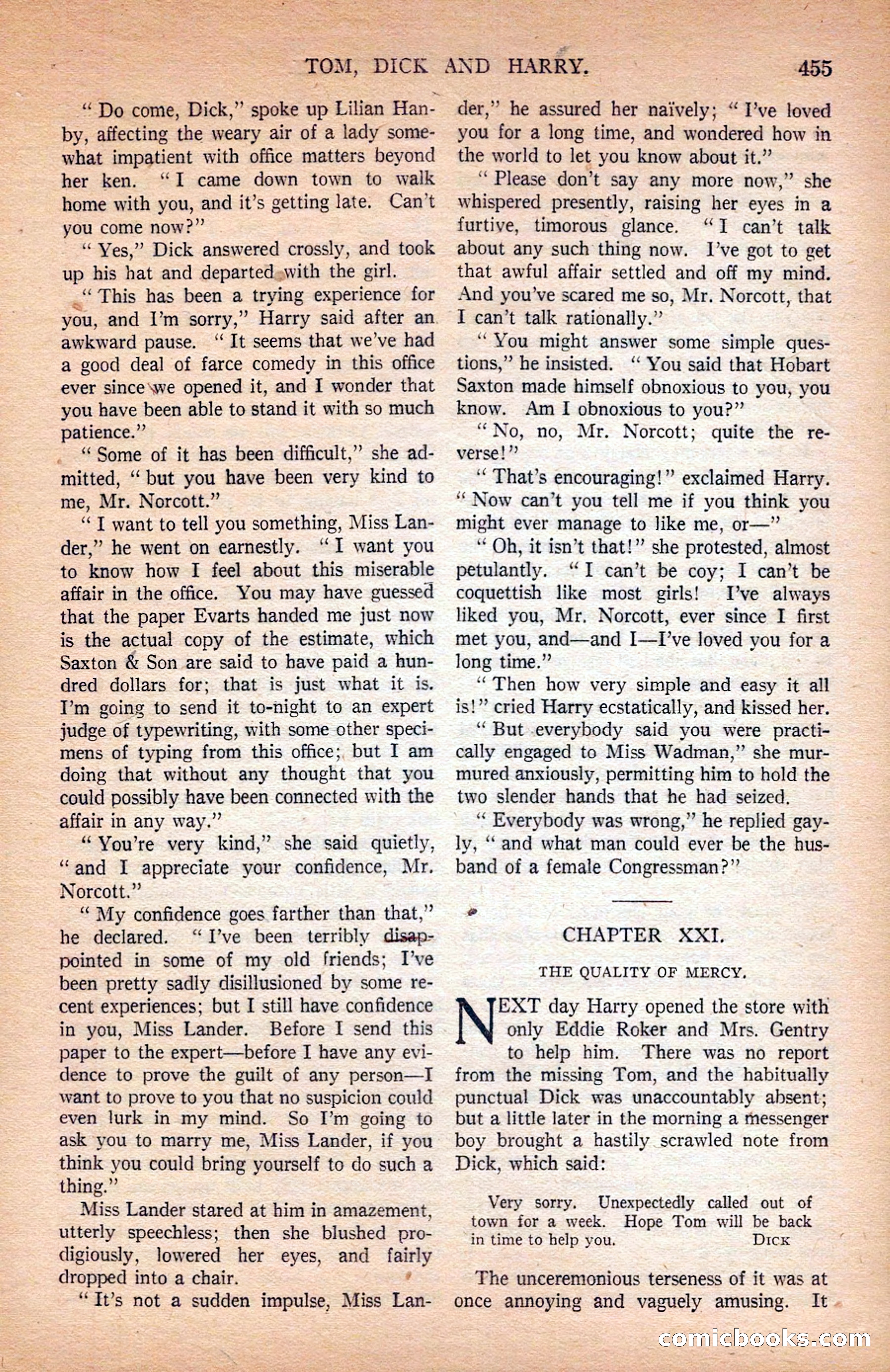 Argosy All-Story Weekly — page 145 of 172